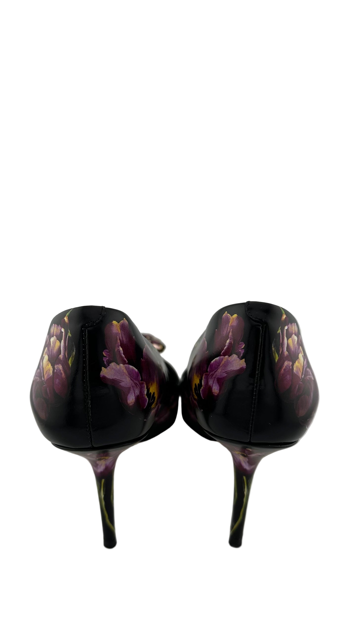 DOLCE & GABBANA - Purple Floral Heel - 38