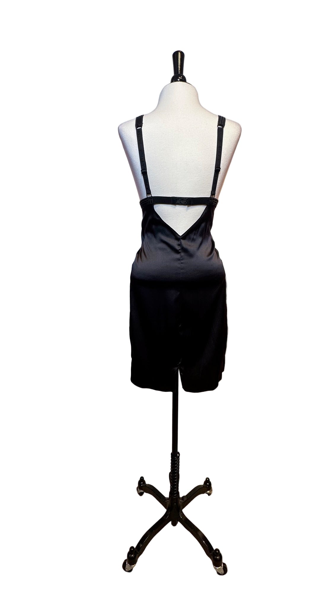 La Perla - Black Silk Slip Dress - Small