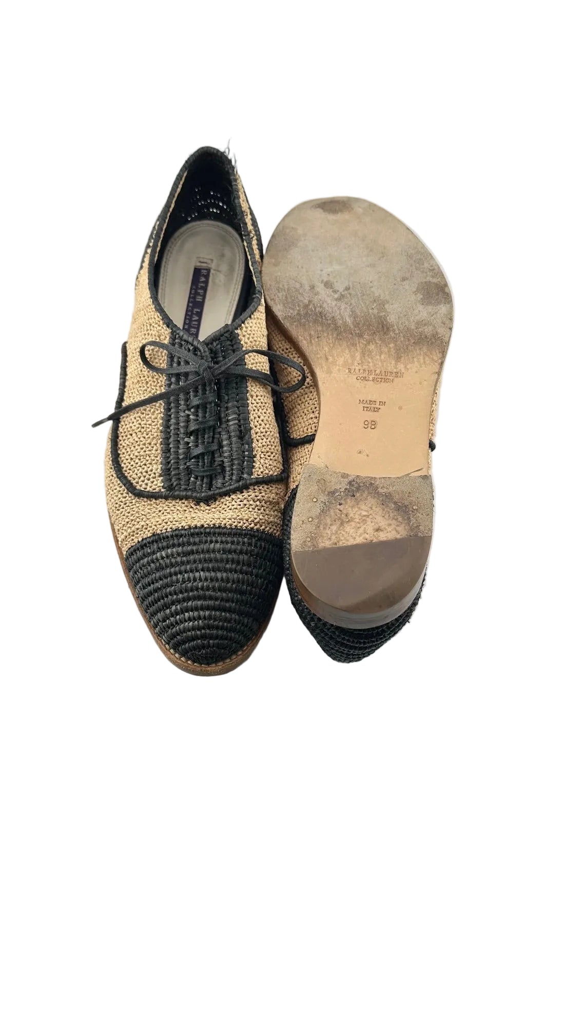 Ralph Lauren - Raffia Brogues - 9B
