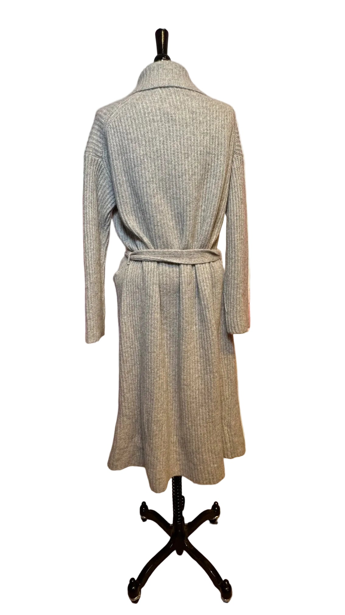 360 CASHMERE - Gray Duster - Small