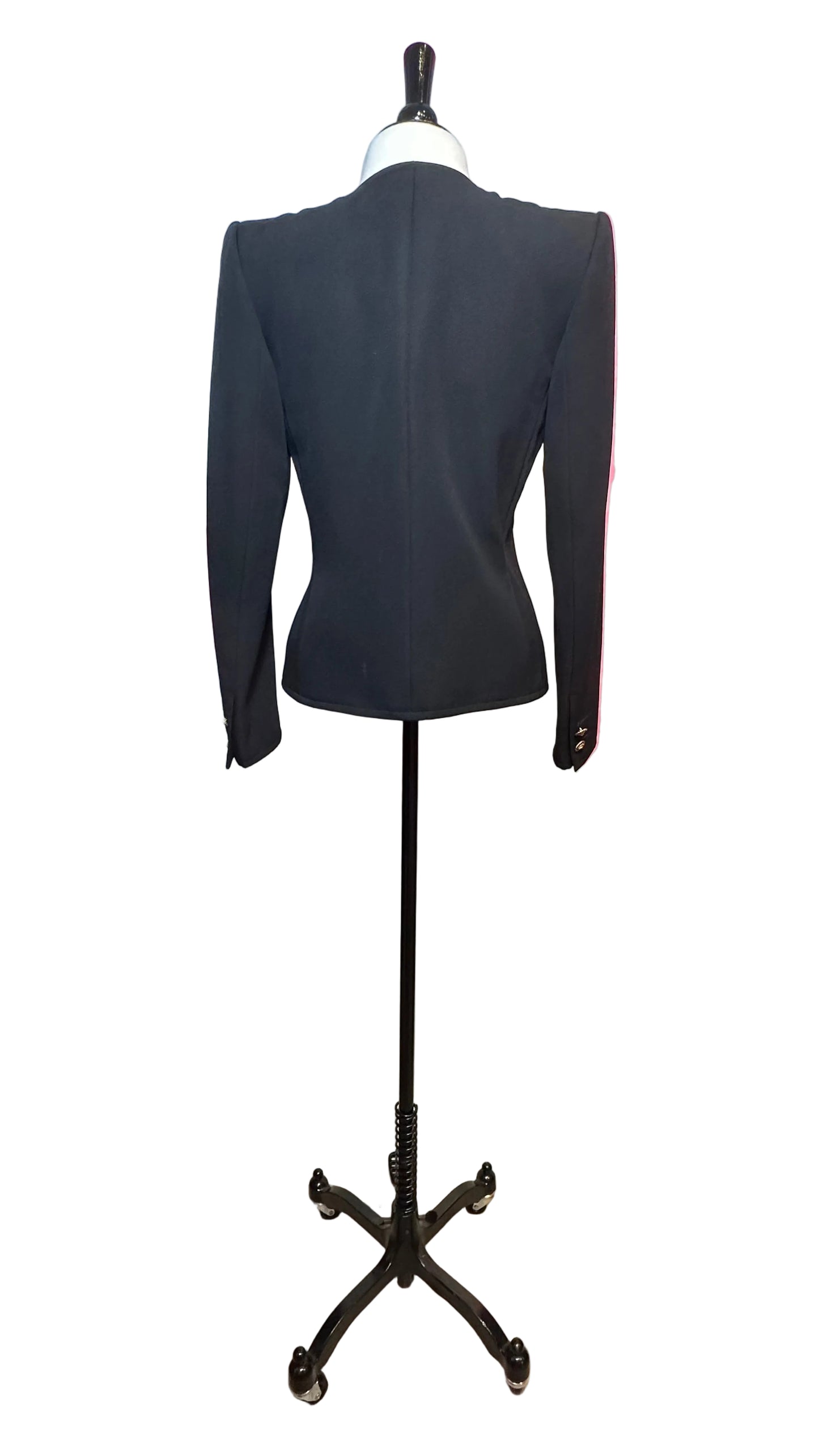 Yves Saint Laurent - Black Double-Breasted Blazer - Small
