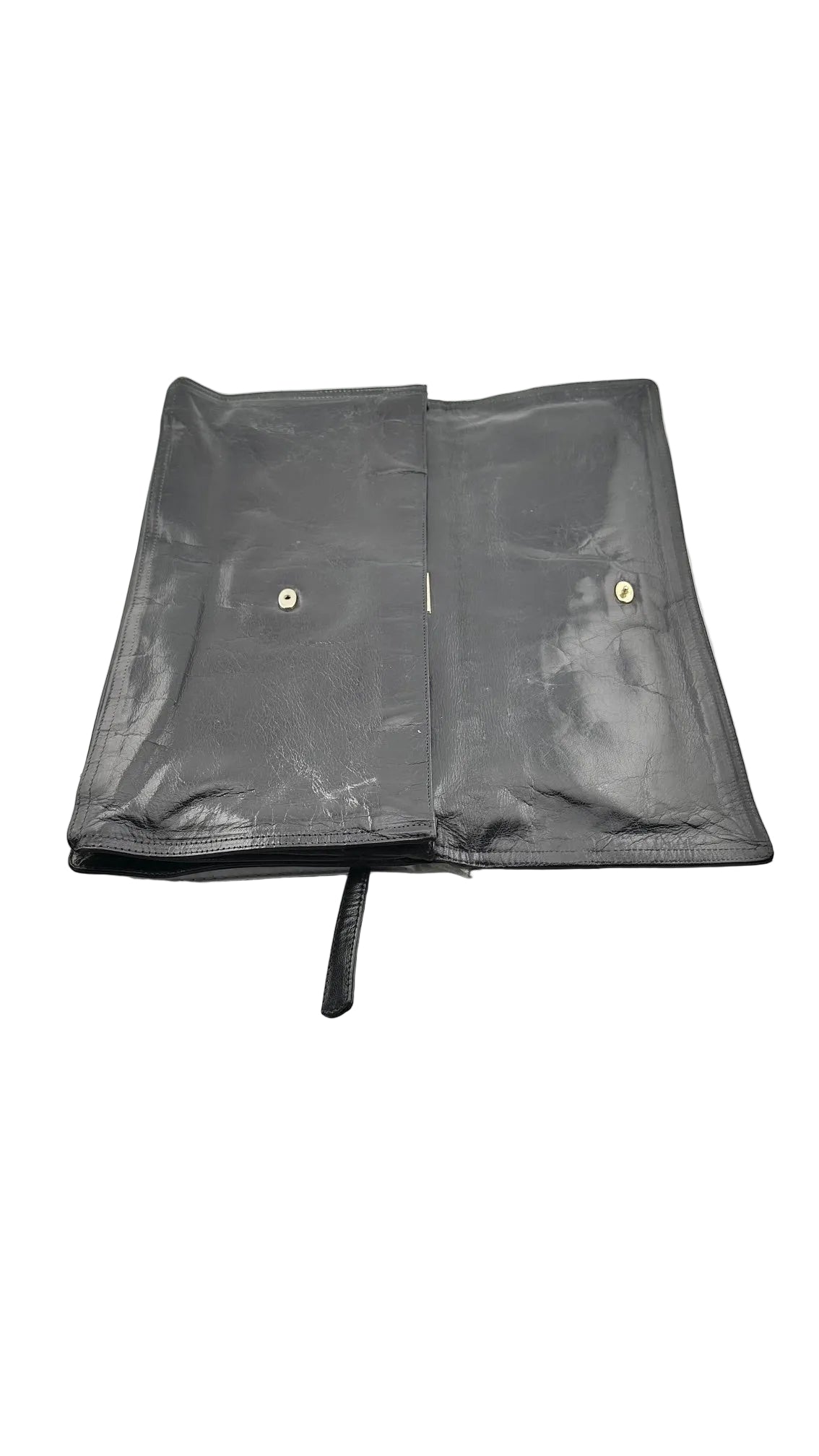 Bottega Venetta - Black Leather Clutch