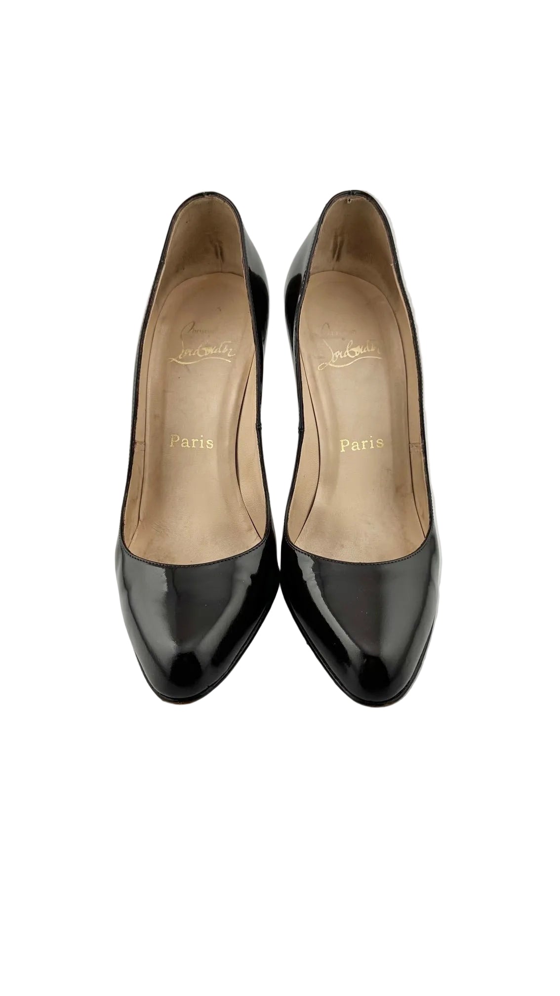 Christian Louboutin Brown Leather Heels - 38.5