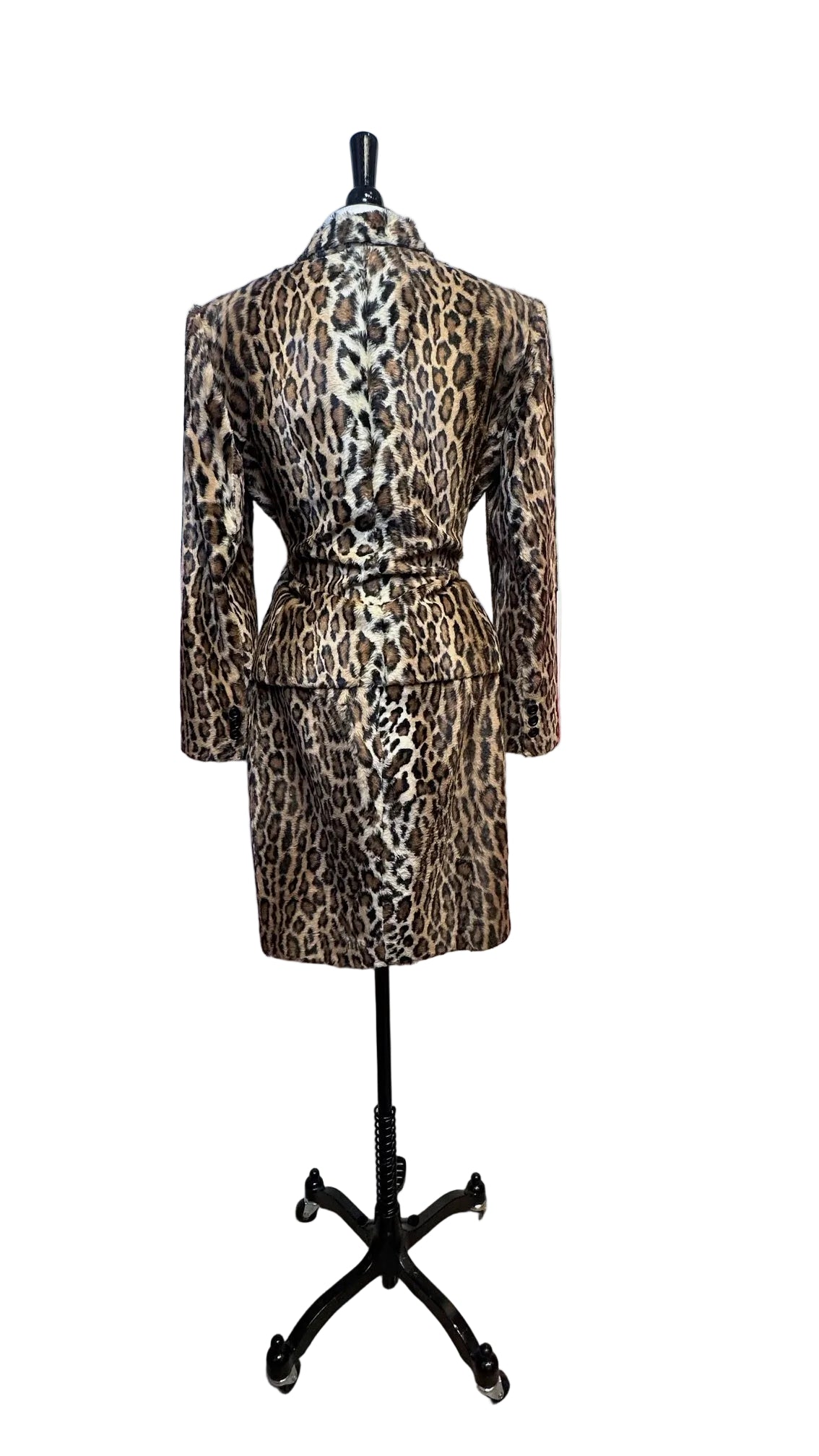 Oscar De La Renta - Vintage Faux Cheetah Jacket - 4