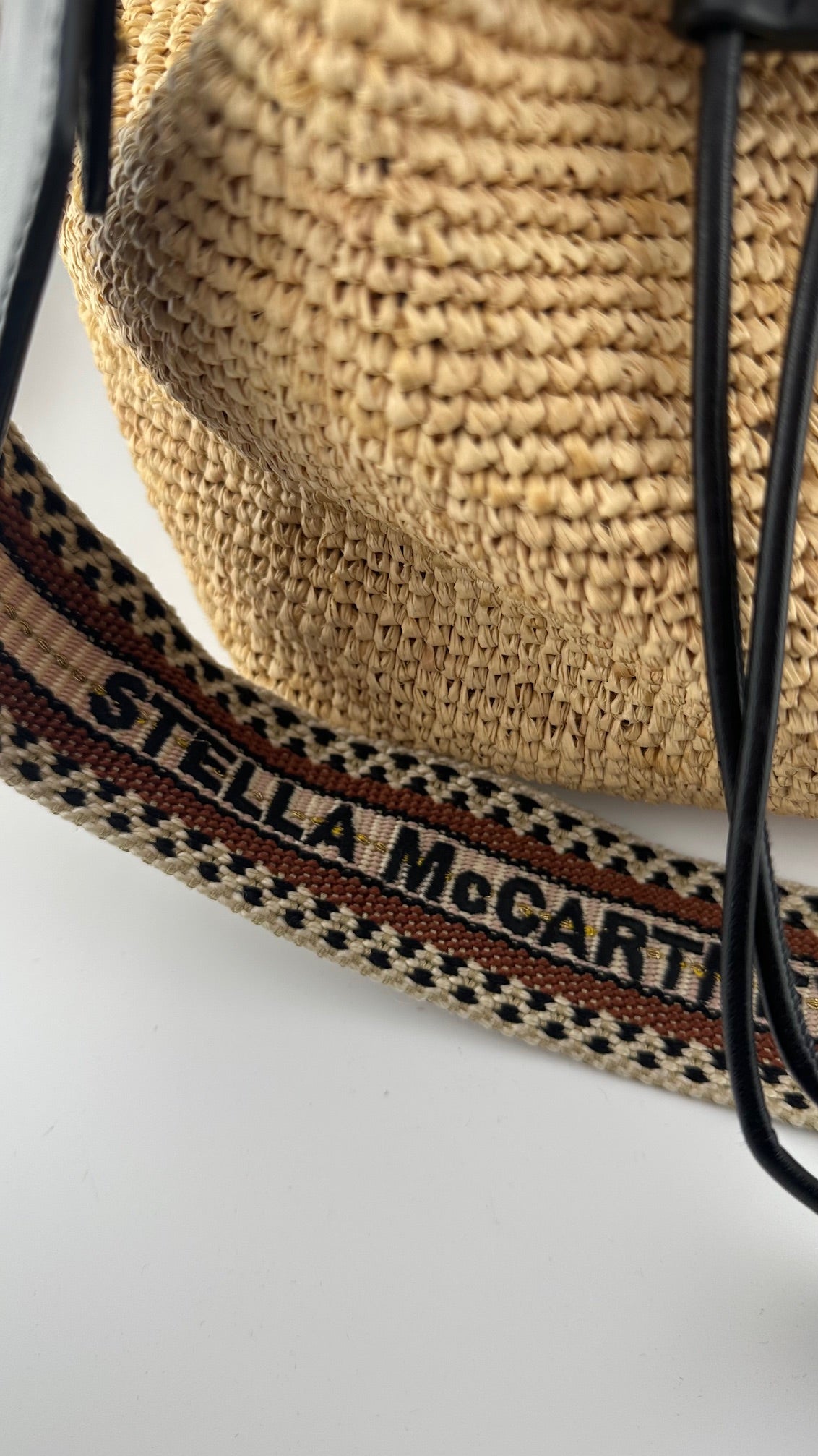 STELLA MCCARTNEY - Woven Raffia bag
