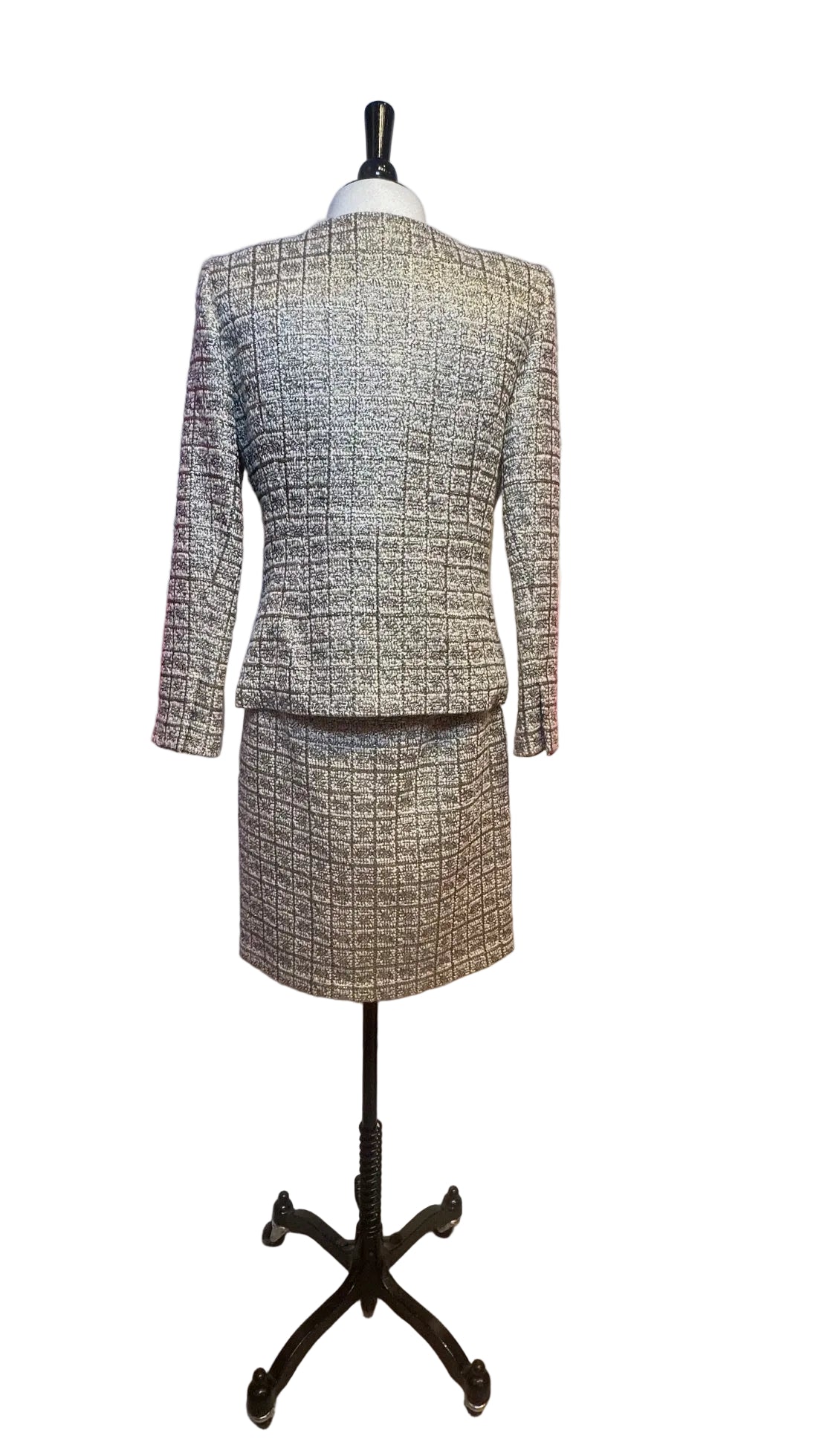 Chloe - Beige Gold Tweed Jacket - 38