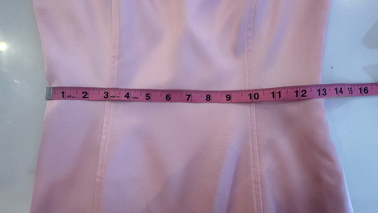 GAUGE81 - Ballet Pink Satin Minidress - Medium