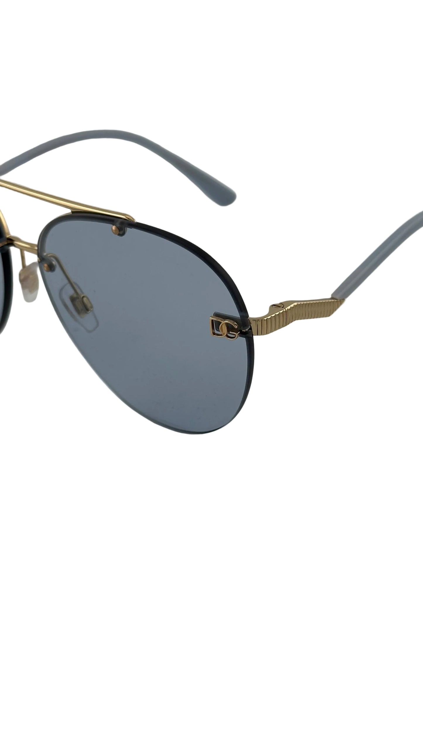 DOLCE & GABBANA - Cinderella Blue Pilot Sunglasses - DG2272