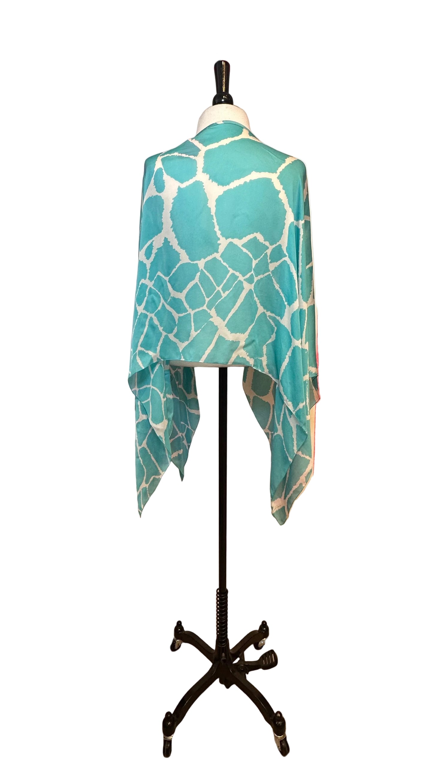 Roberto Cavalli - Aqua White Print Pareo