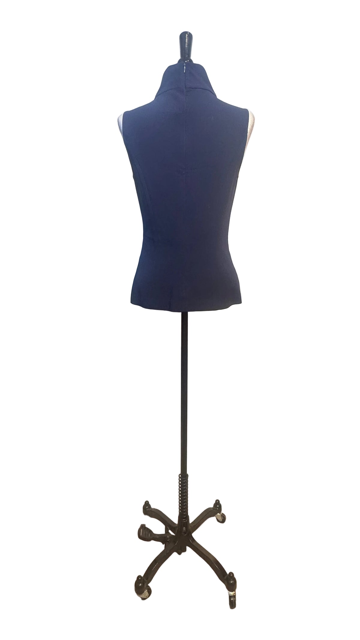 Ralph Lauren Black Label - Classic Navy Sleeveless Wool Turtleneck - 8