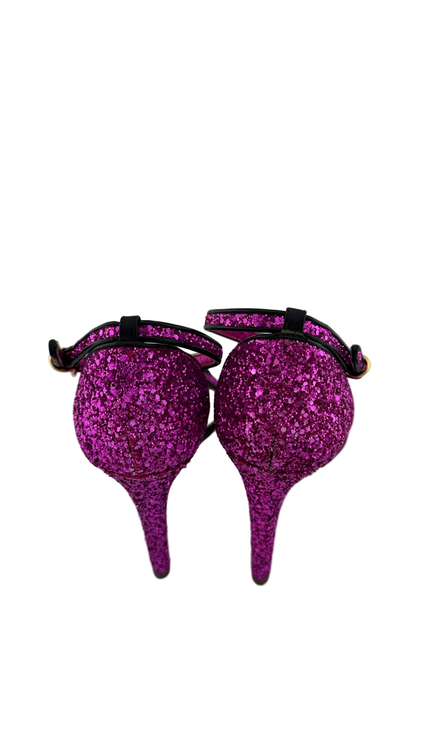 Miu Miu - Glitter Heel - 36.5