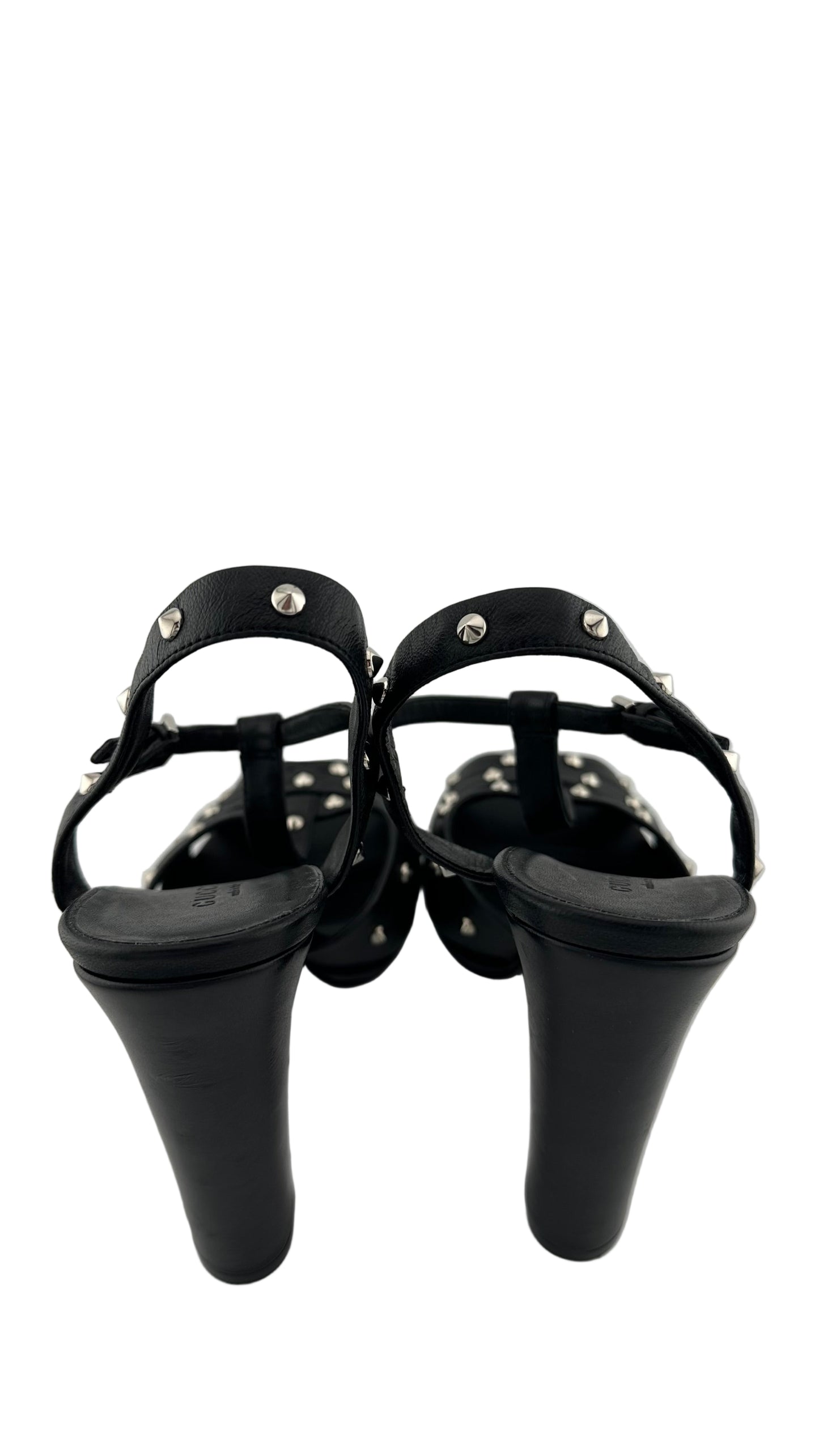 Gucci - Leather Heel - 38.5