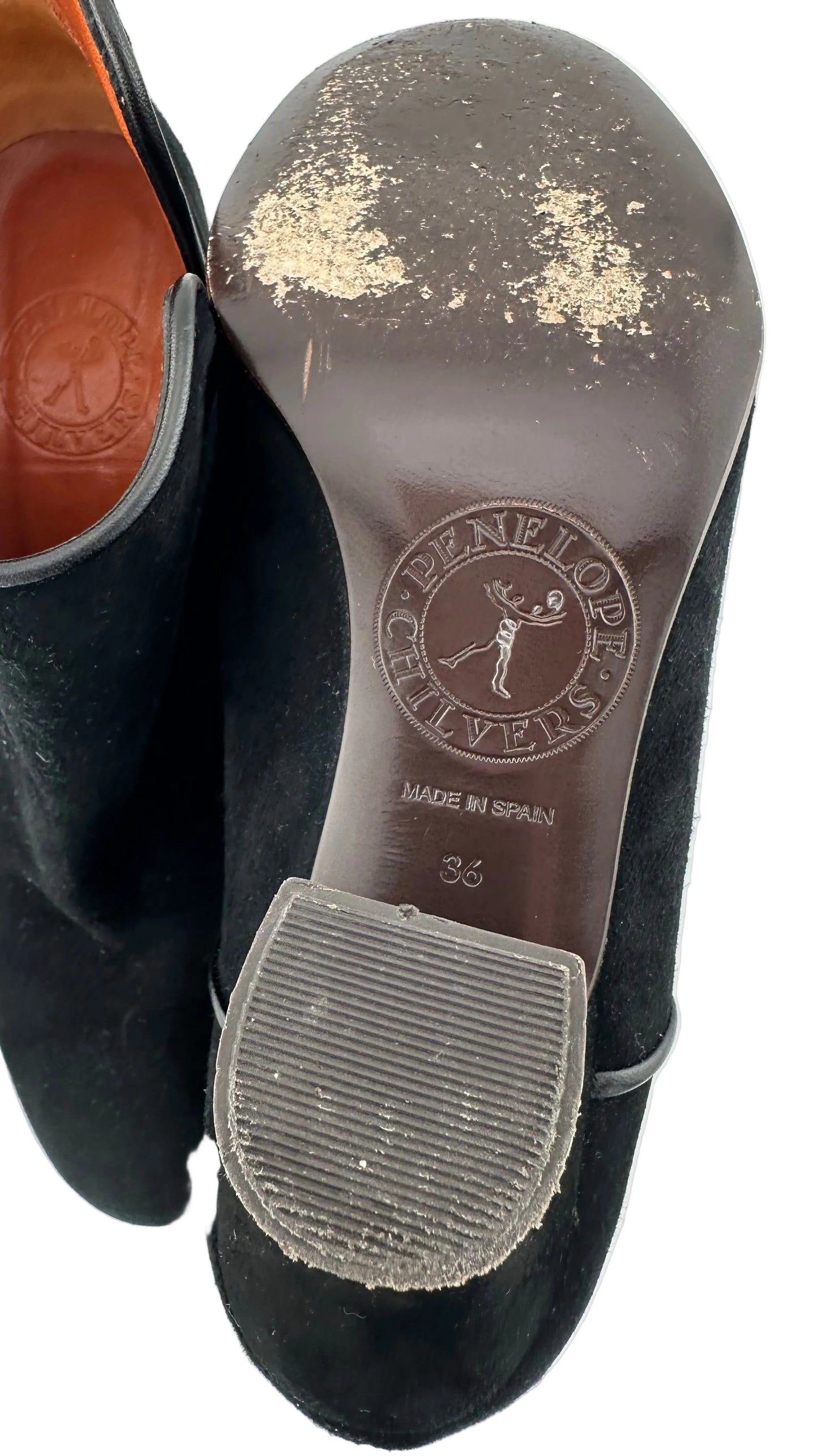 Penelope Chilvers - Black Suede Booties - 36