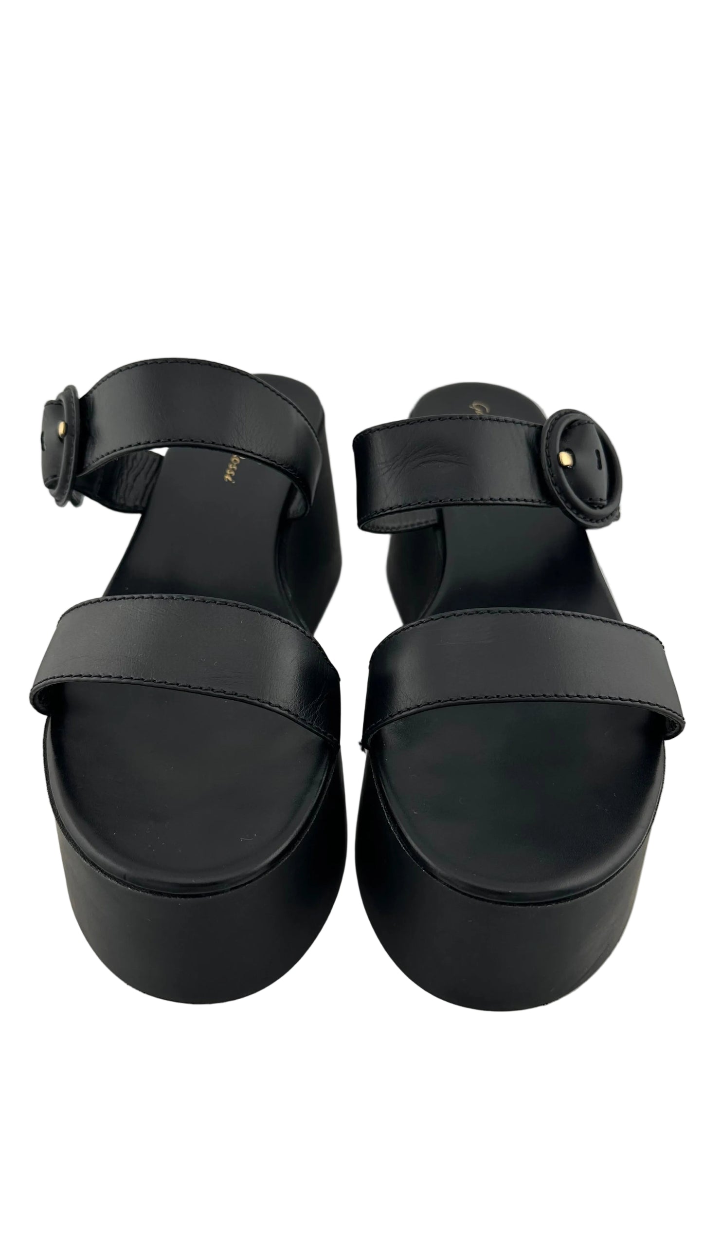 Gianvito Rossi - Black Chunky Sandal - 39.5