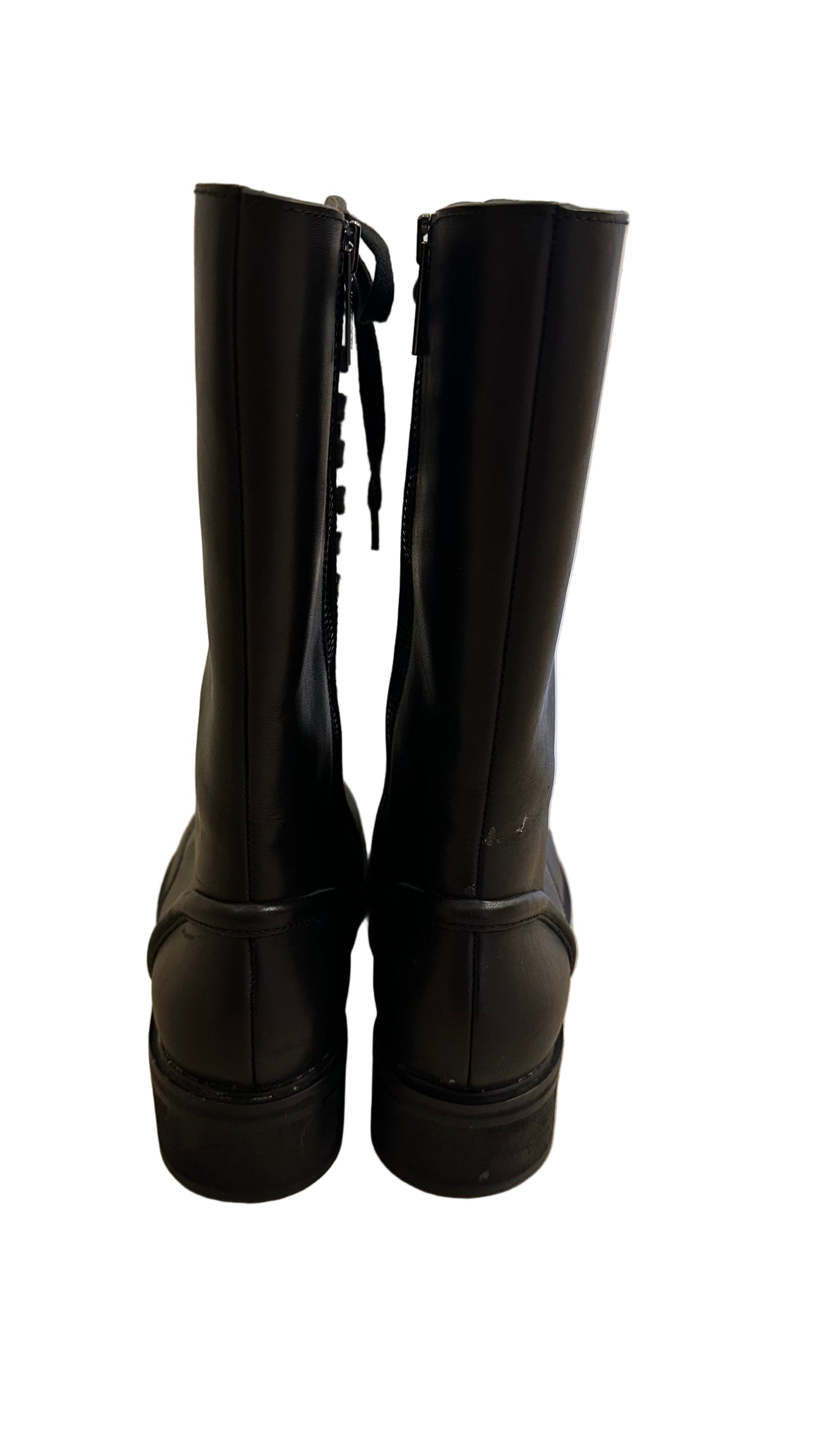 Jil Sander - Black Combat Boot - 38