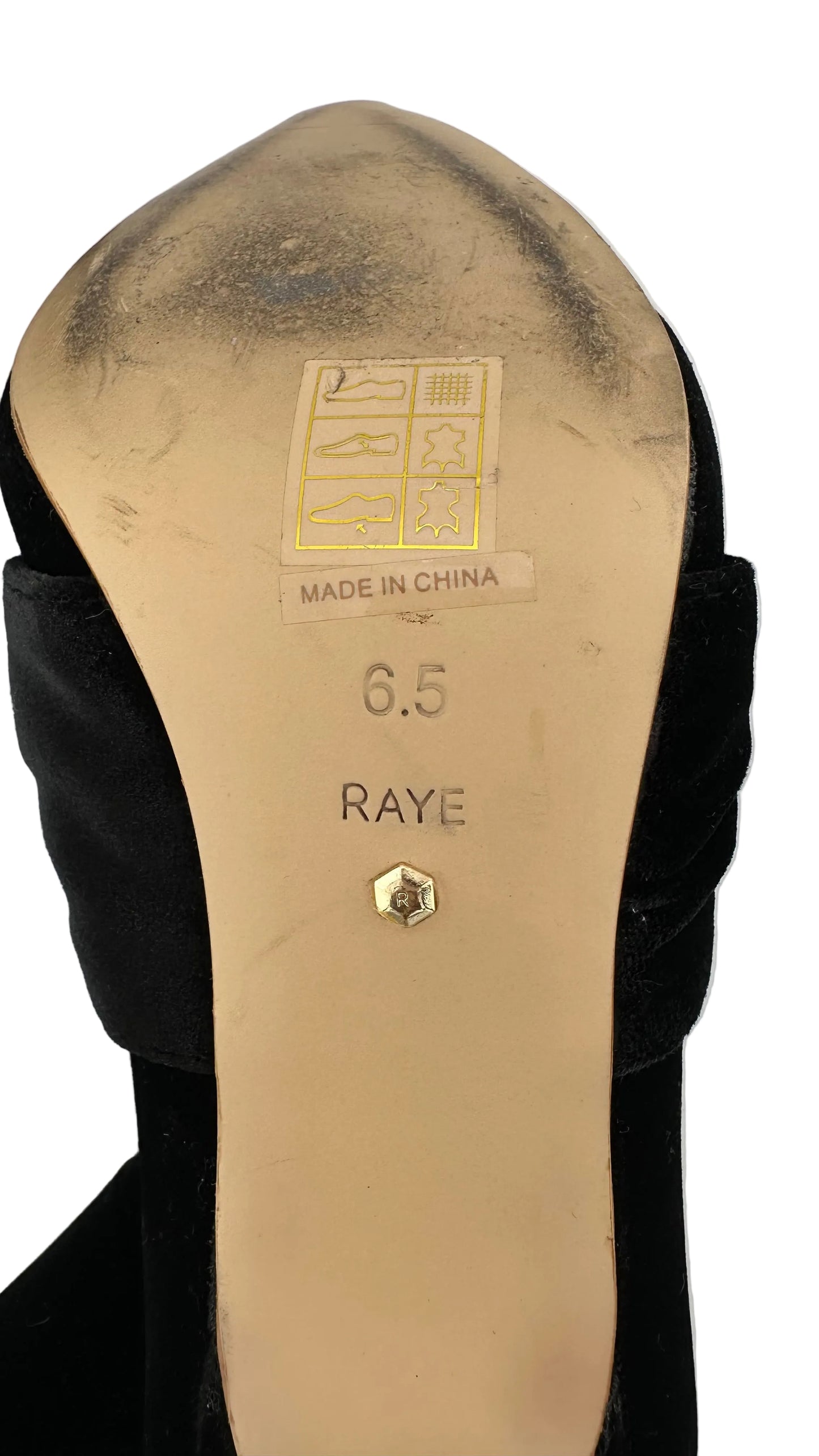 Raye - Black Velvet Jeweled Bootie - 6.5