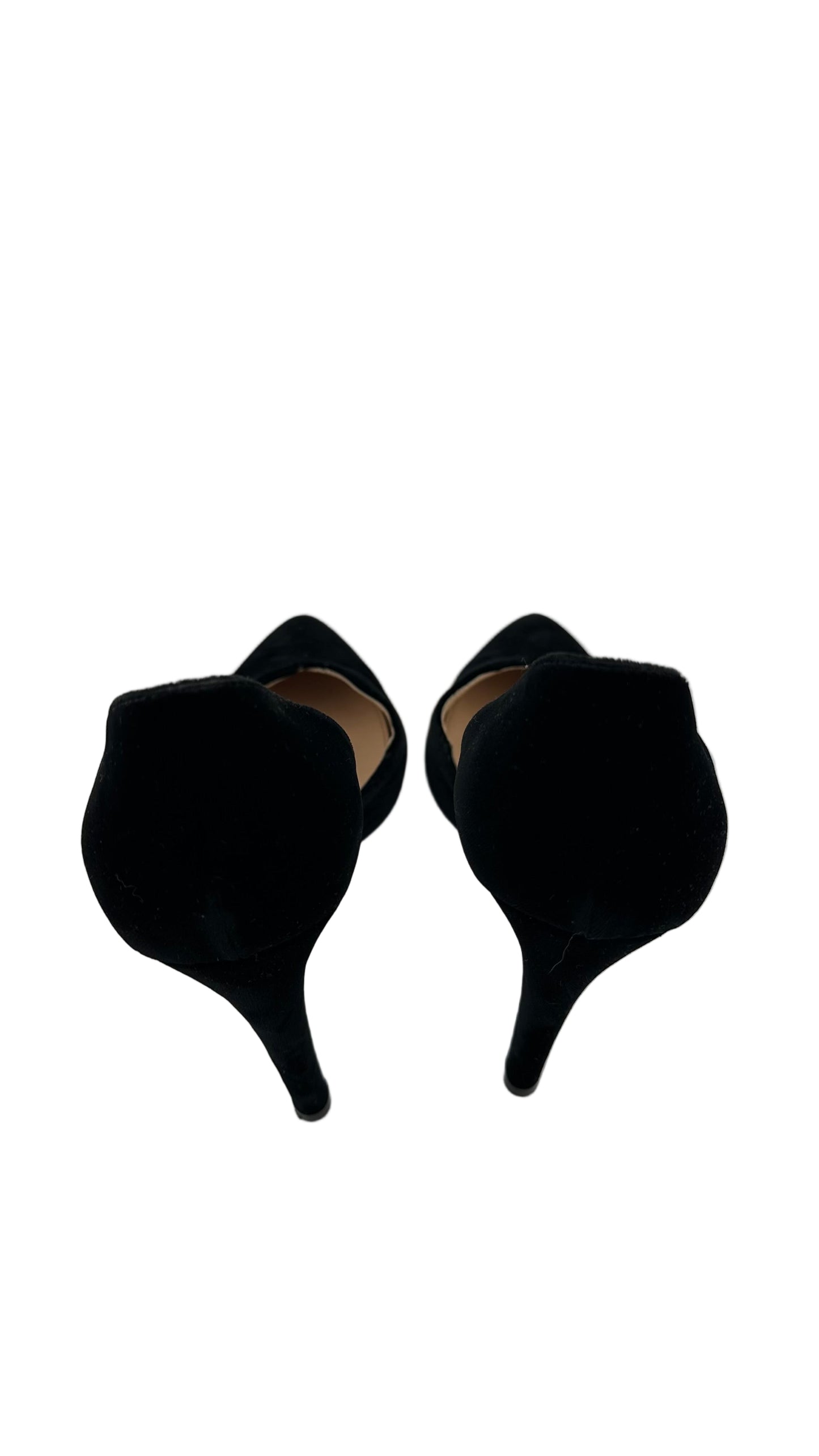 Gianvito Rossi - Black Velvet Heel - 37