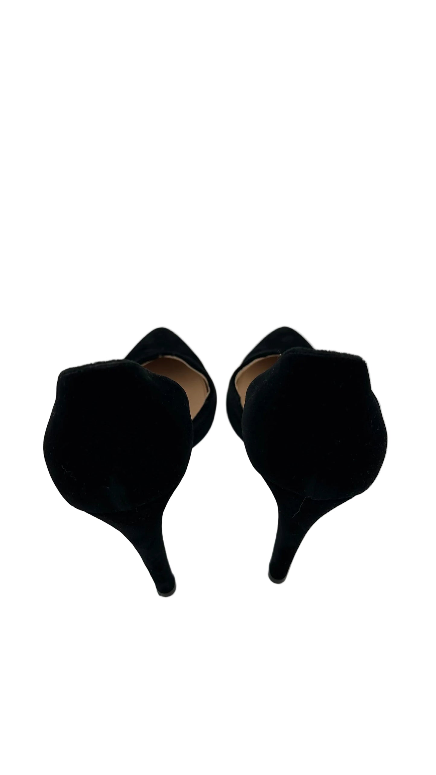 Gianvito Rossi - Black Velvet Heel - 37