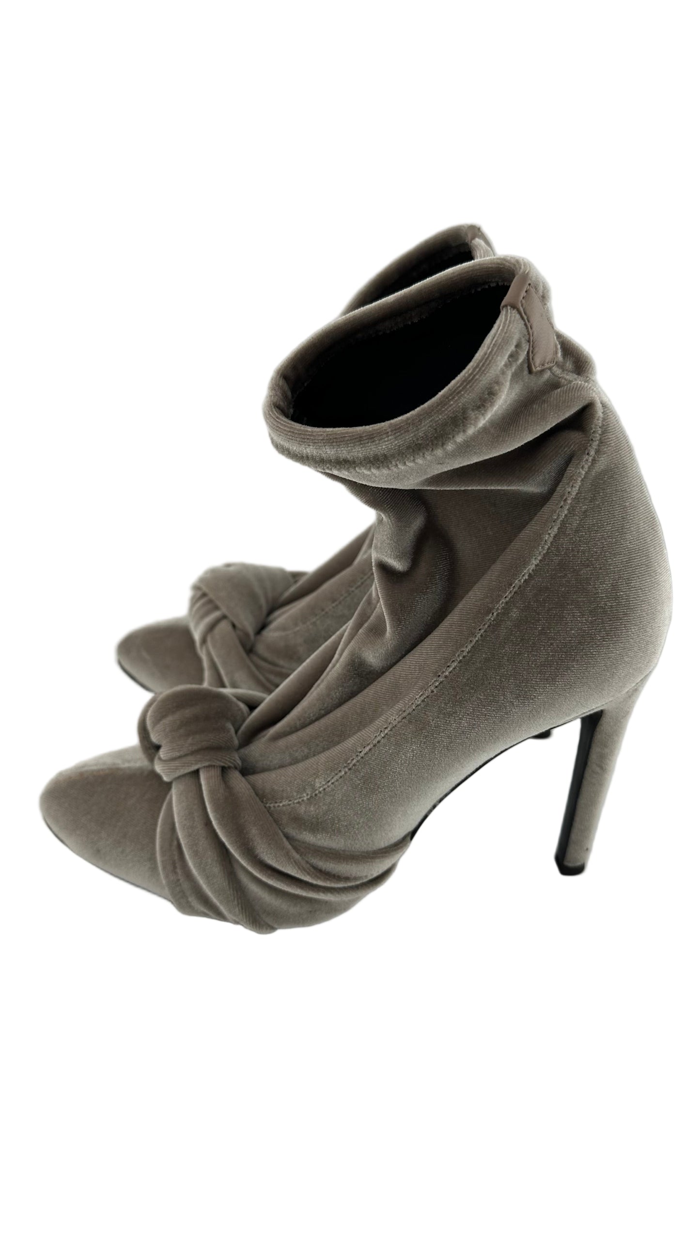 Giuseppe Zanotti - Silver Sock Heel - 36.5