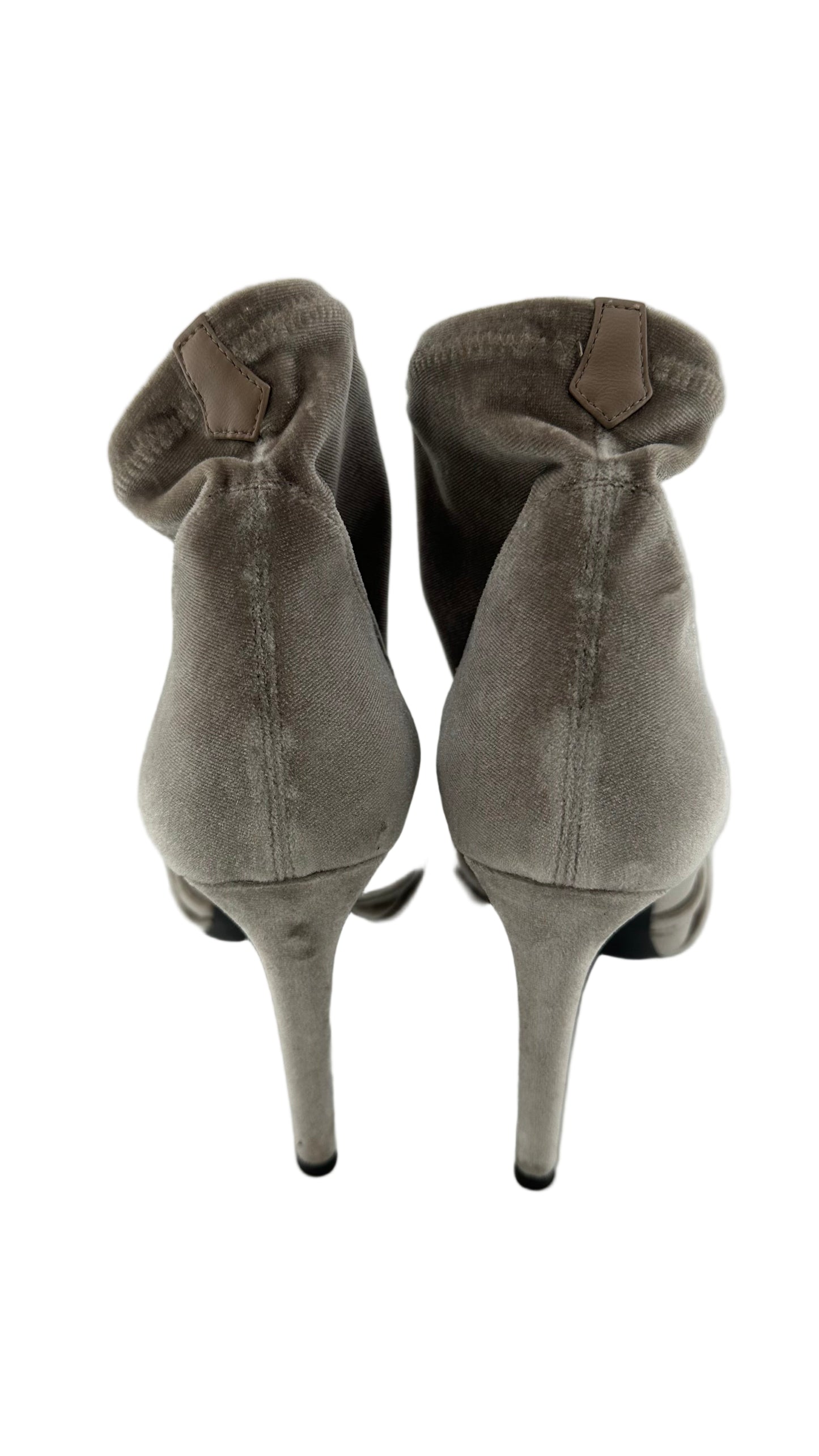 Giuseppe Zanotti - Silver Sock Heel - 36.5