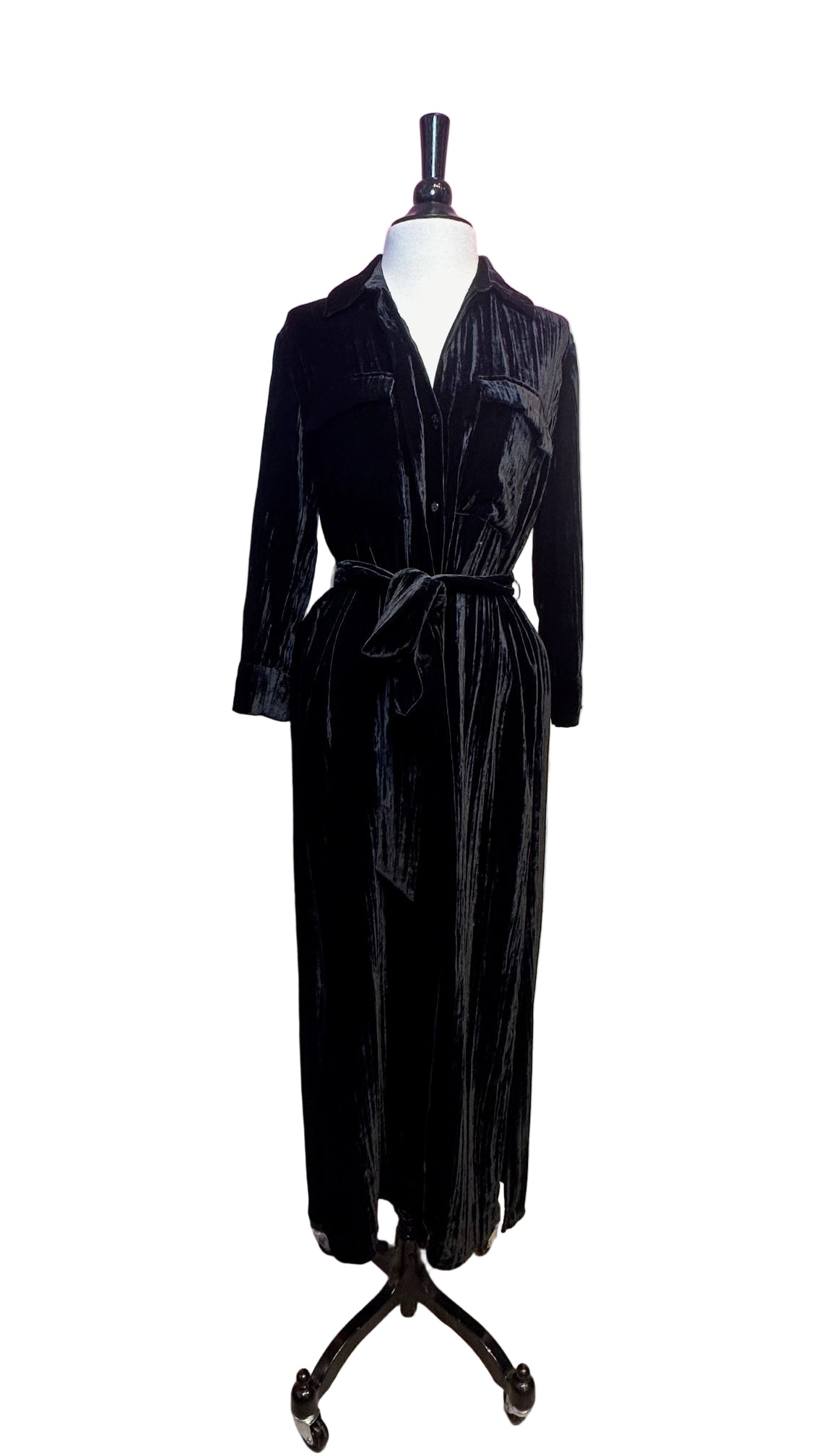 L'Agence - Velvet Dress - XS