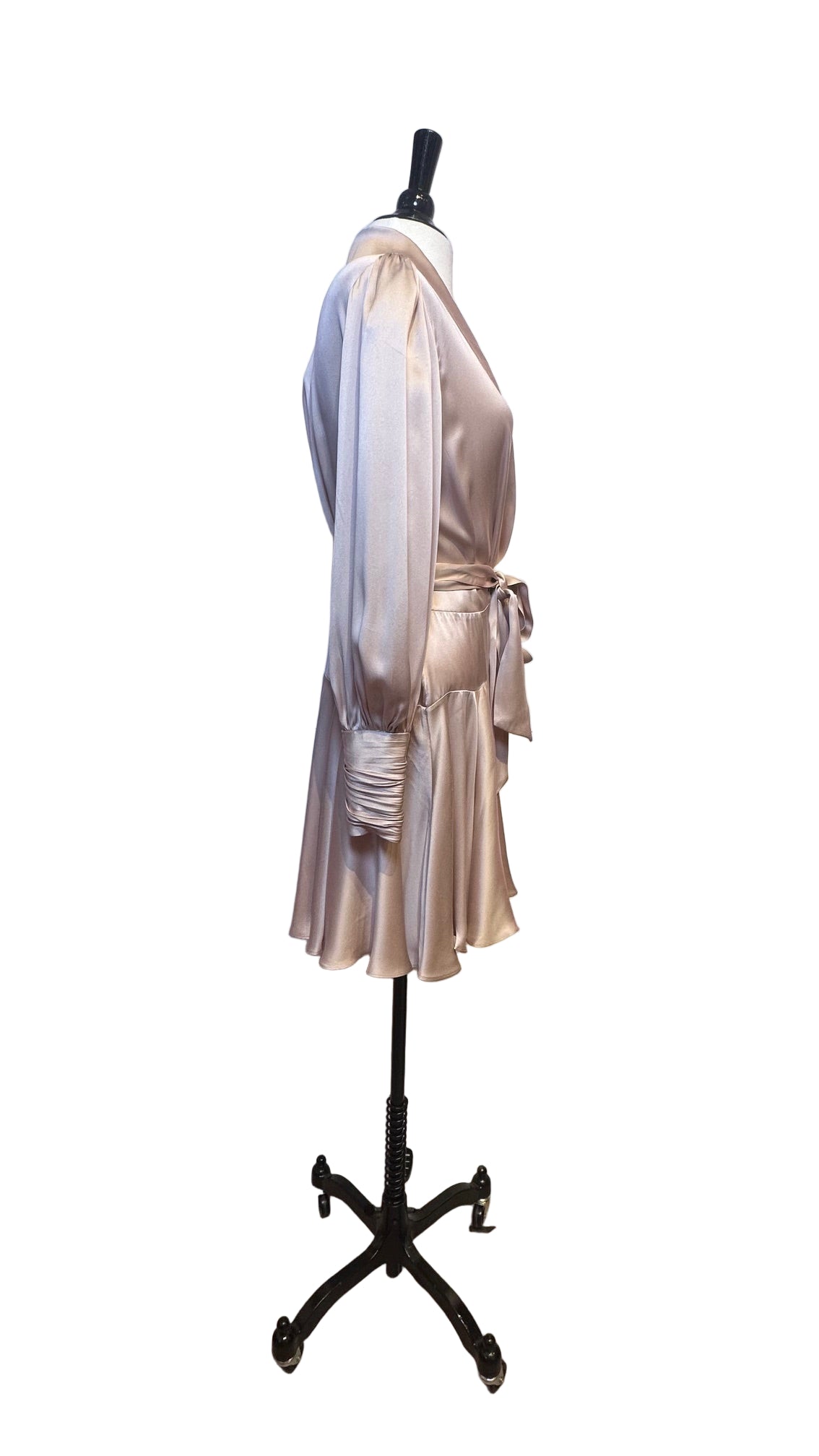 Zimmerman - Pink Silk Wrap Dress - 1