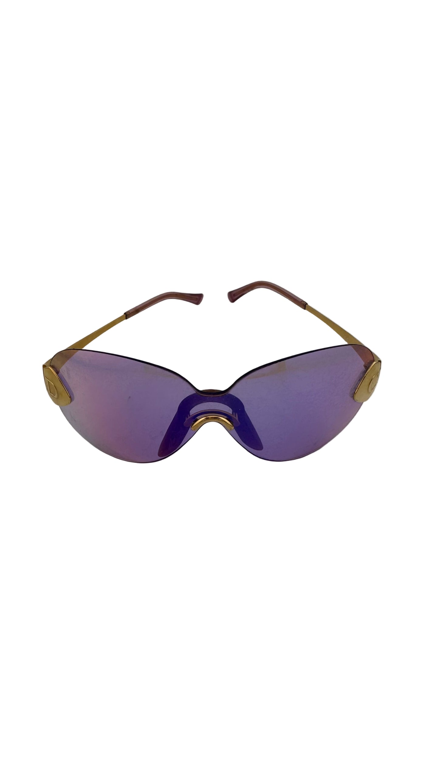 Christian Dior - Purple Frameless Sunglasses