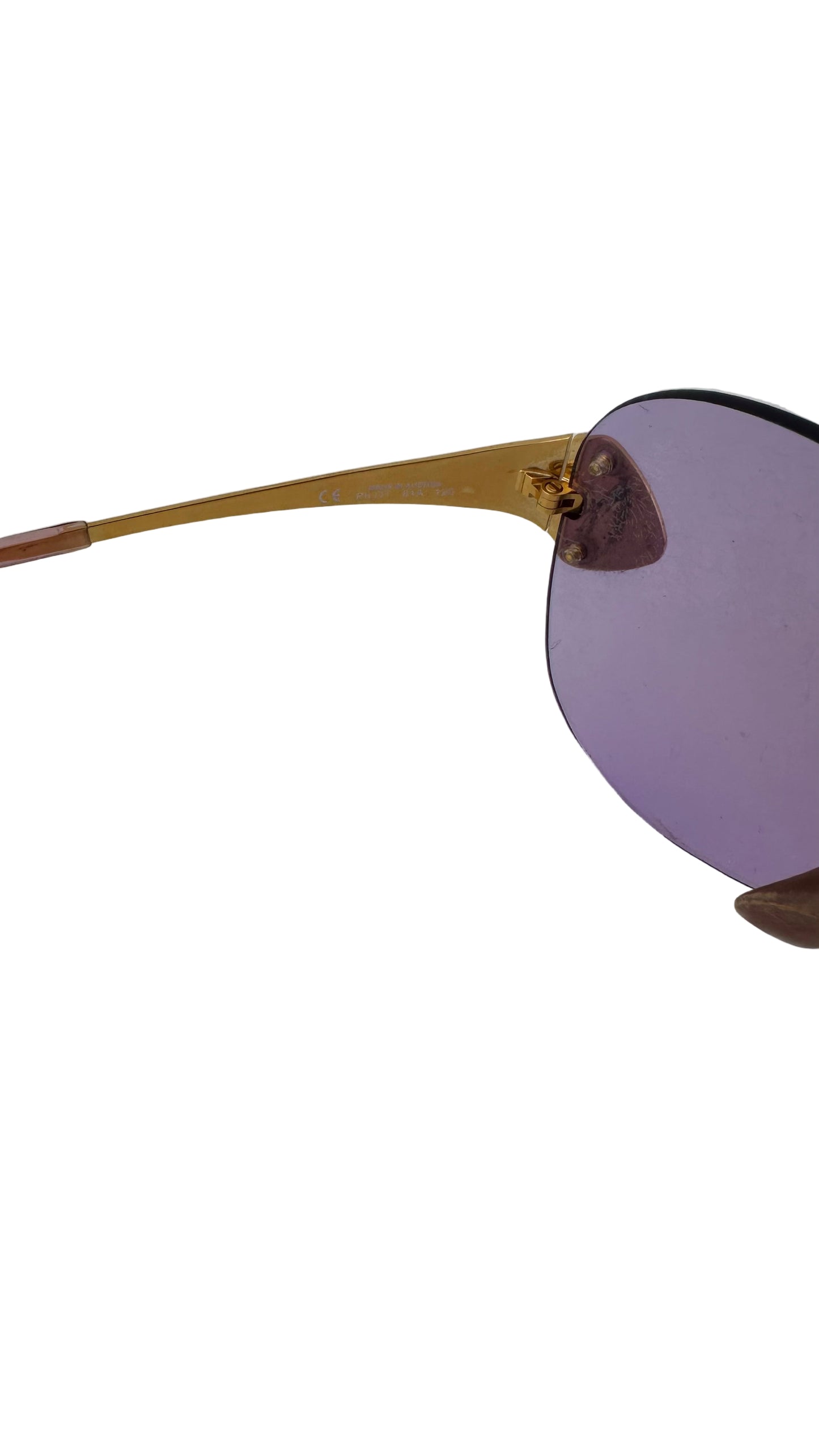 Christian Dior - Purple Frameless Sunglasses