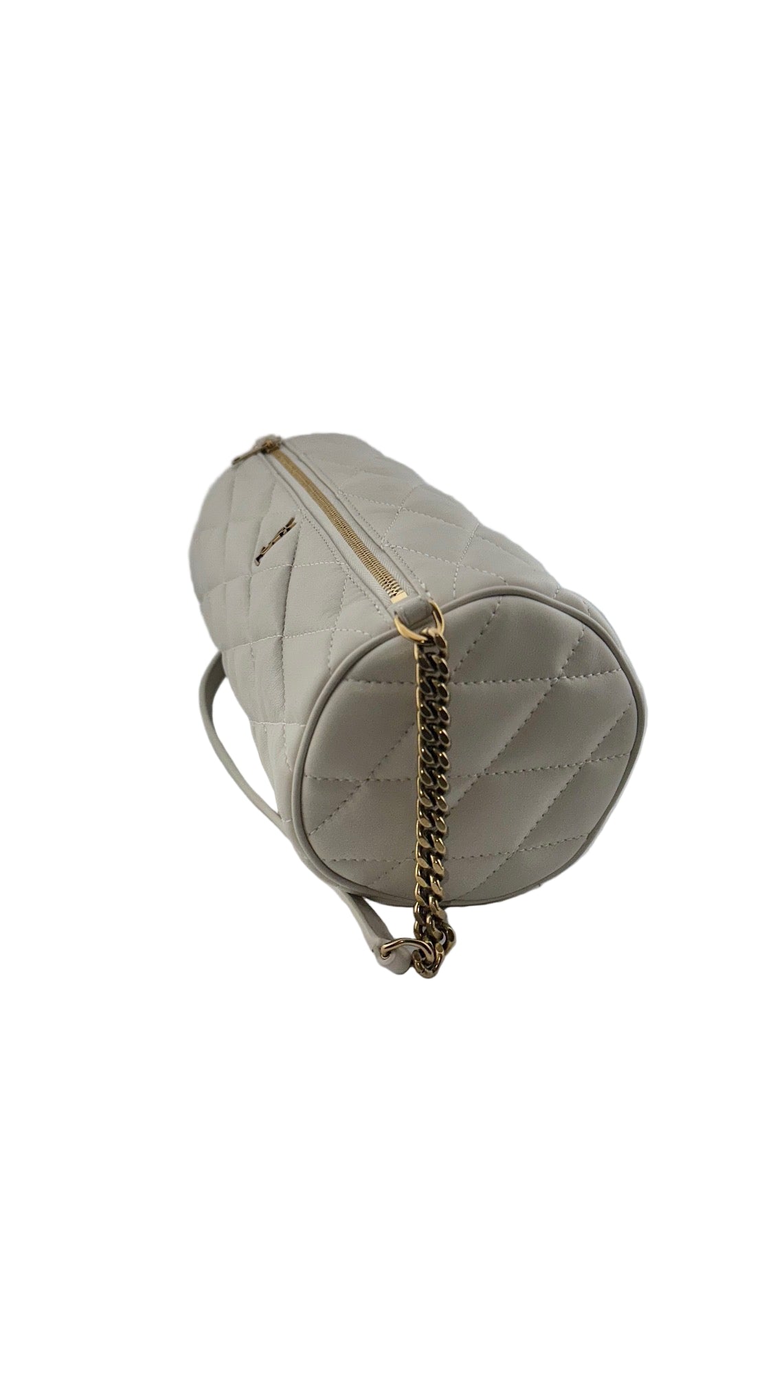 Yves Saint Laurent - Cream Barrel Bag