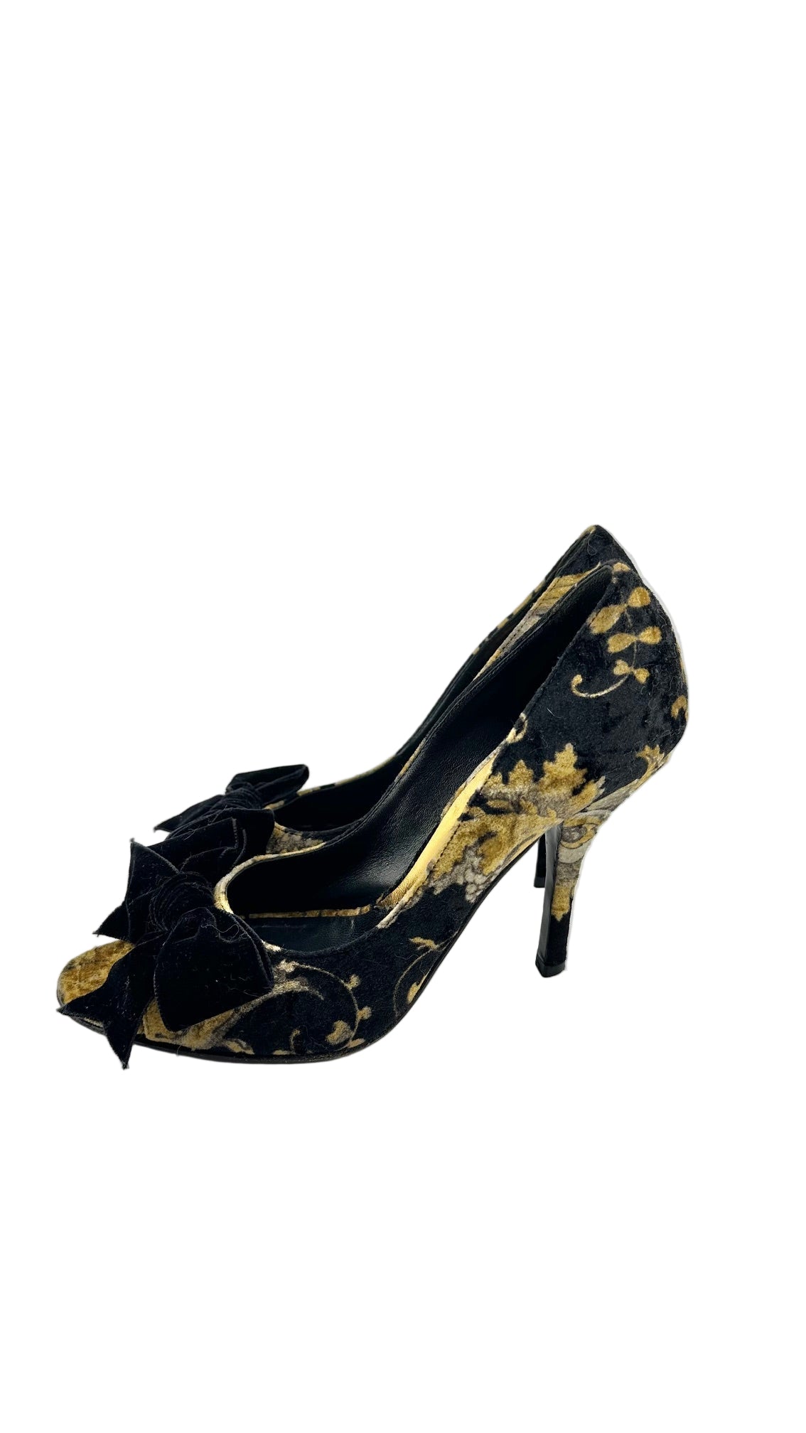 Casadei - Velvet Bow Heels - 8