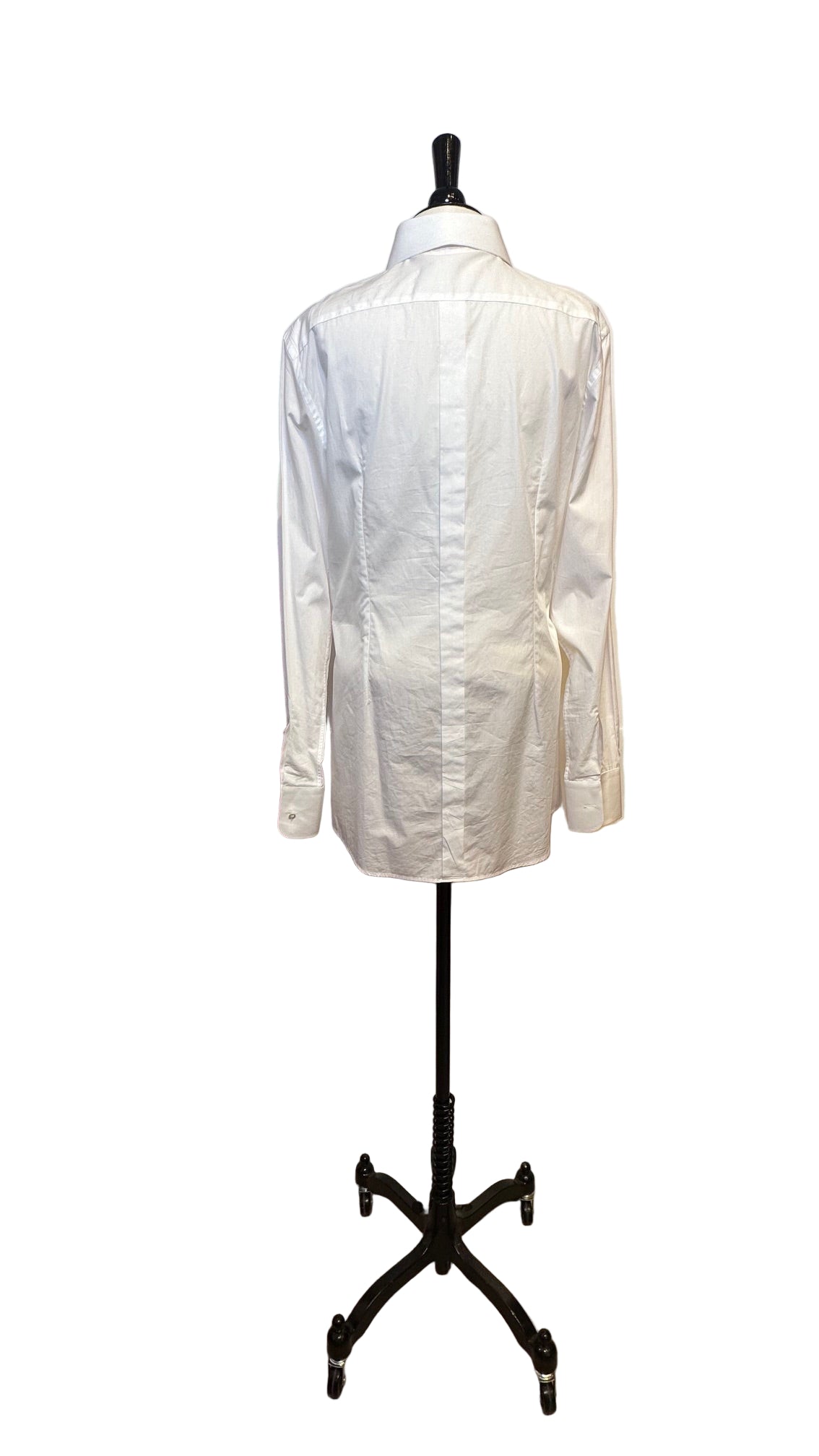 DOLCE & GABBANA - White Tuxedo Blouse- 40