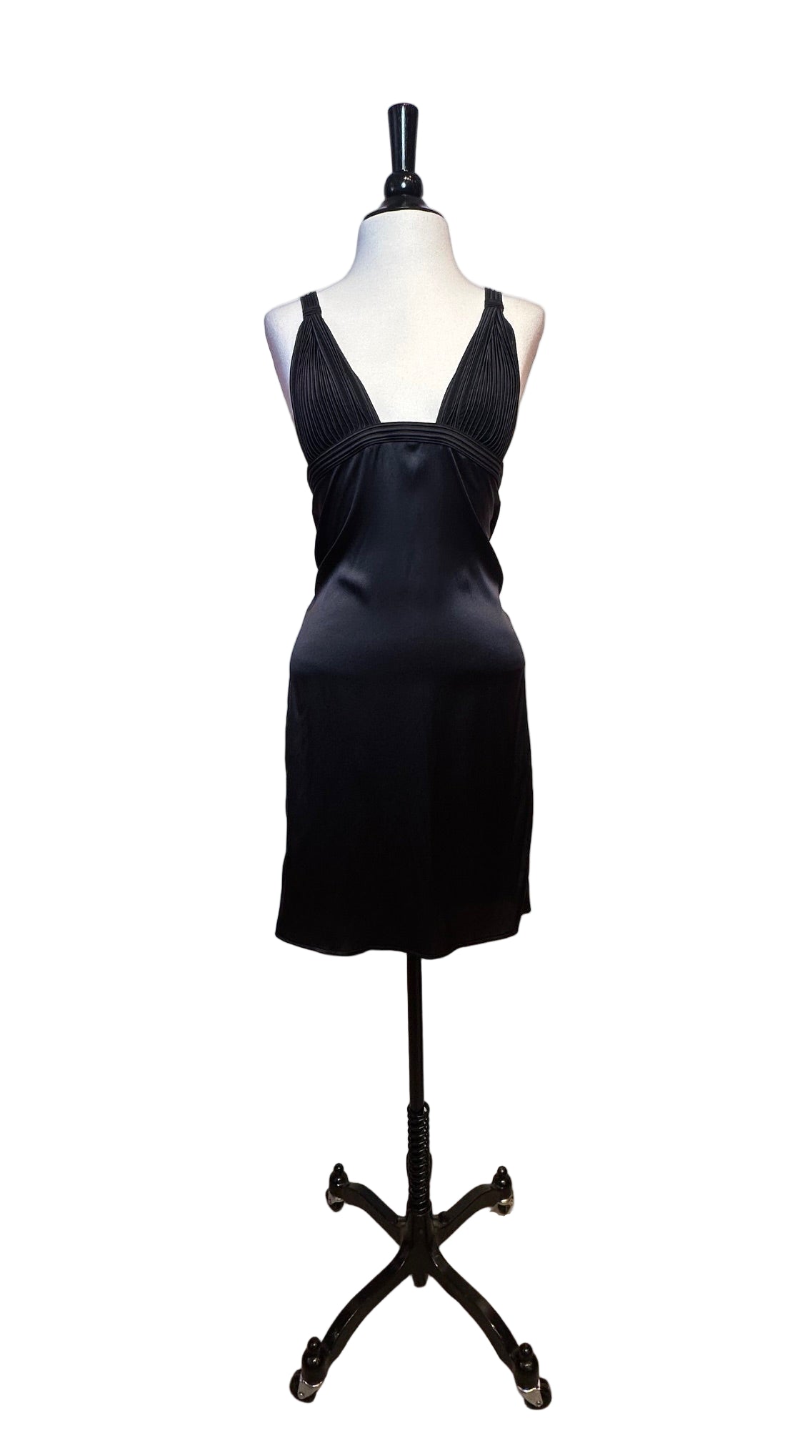 La Perla - Black Silk Slip Dress - Small