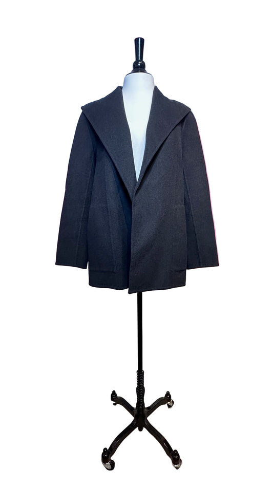 Yeoh Lee - Graphite Wool Coat - Medium