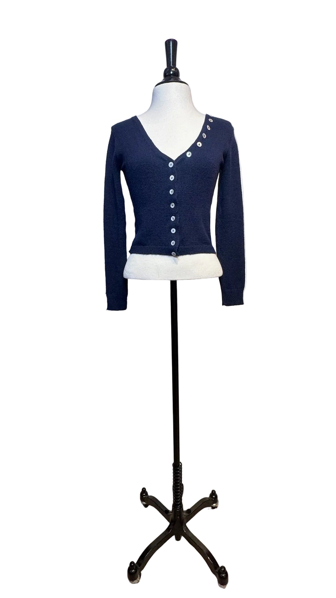 Musier Paris - Navy Blue Cardigan - 38