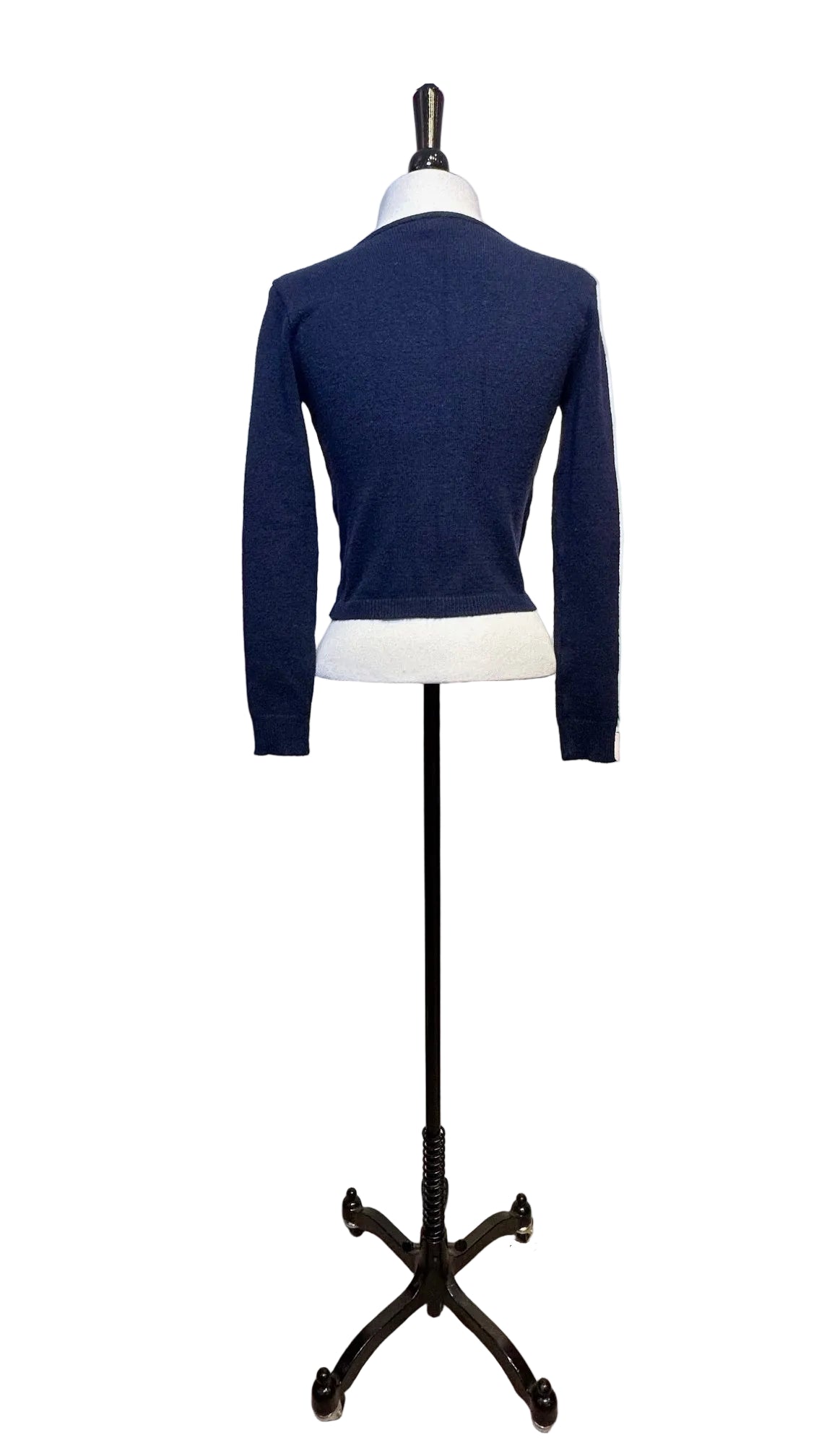 Musier Paris - Navy Blue Cardigan - 38