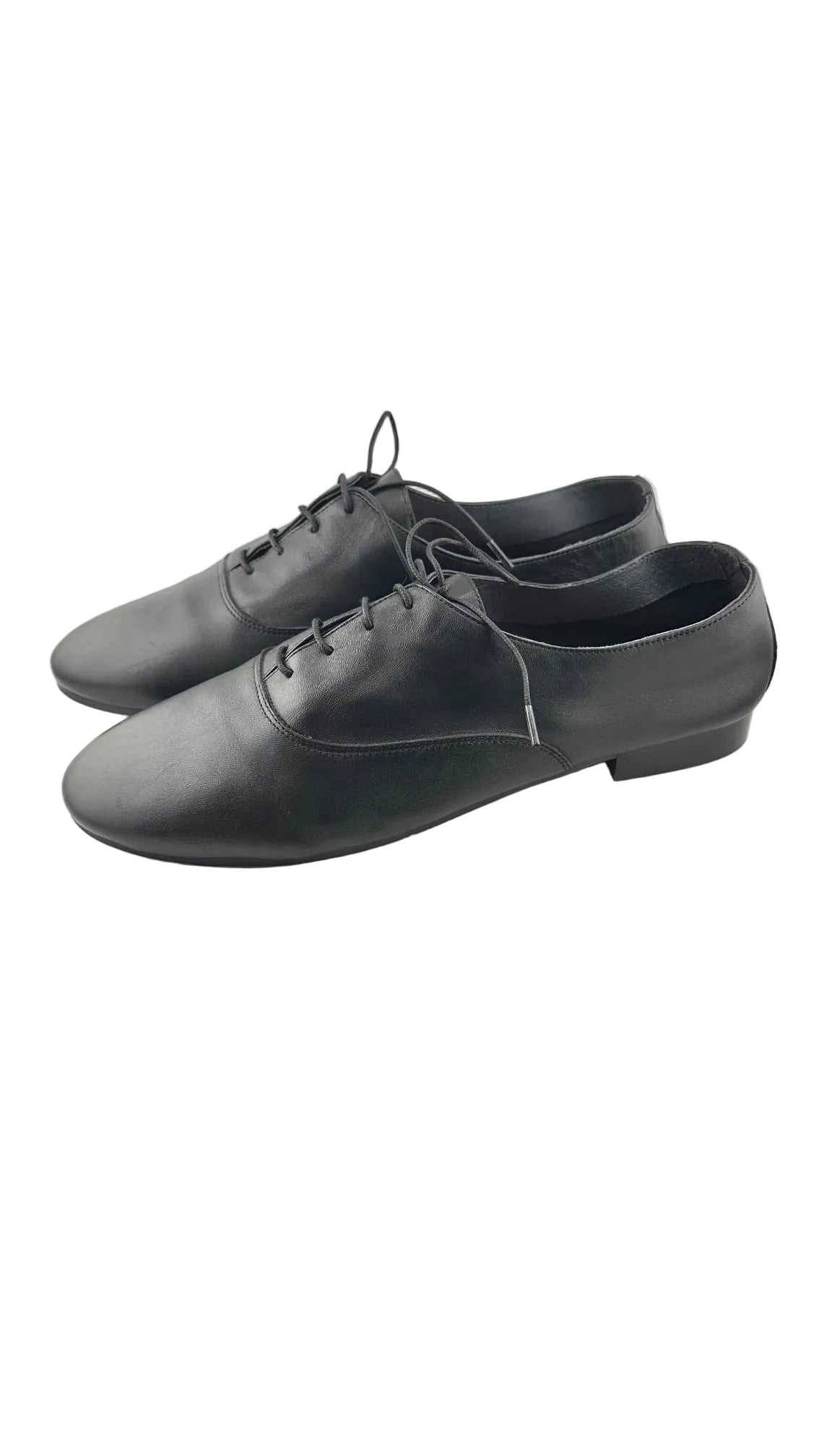Jonak Paris - Black Leather Oxfords - 41