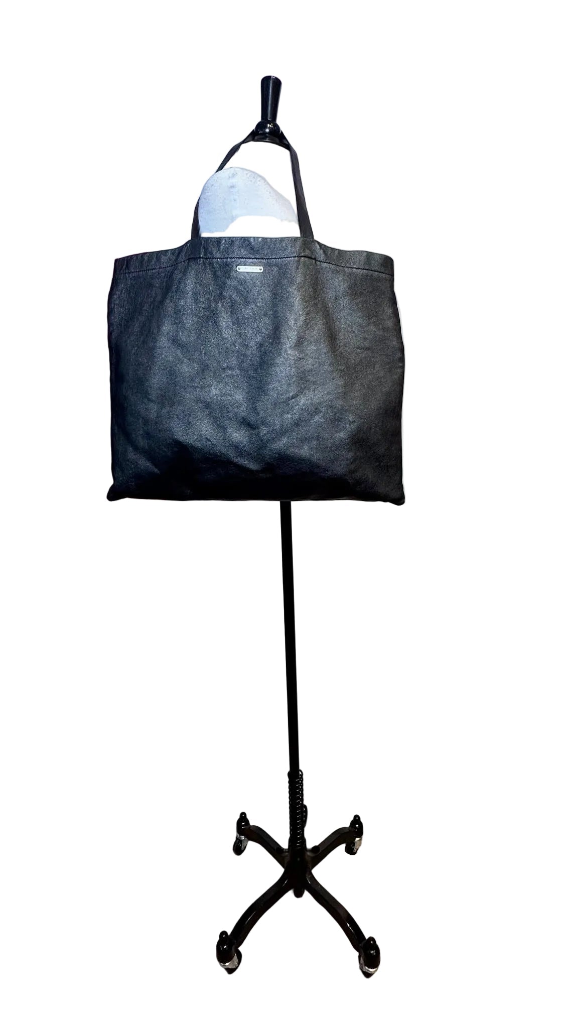 Saint Laurent - Black Leather Tote
