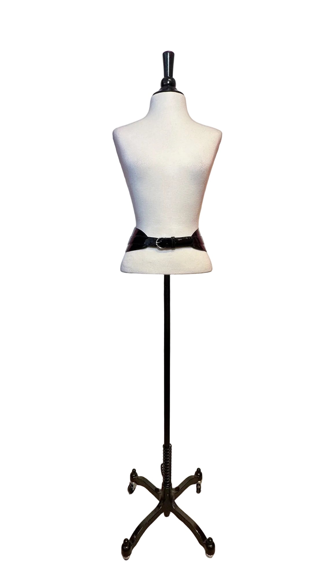 Oscar De La Renta - Black Patent Belt - Small