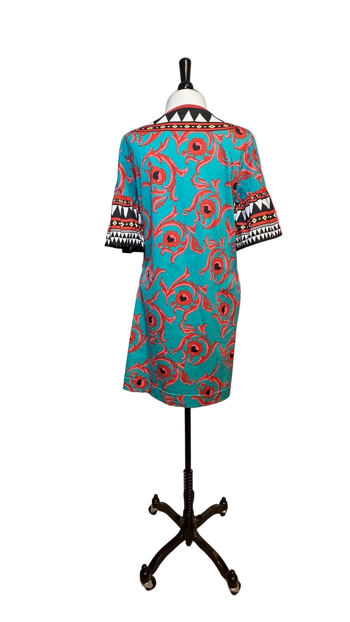 La Double J Editions - Floral Ethnic Dress - X-Small