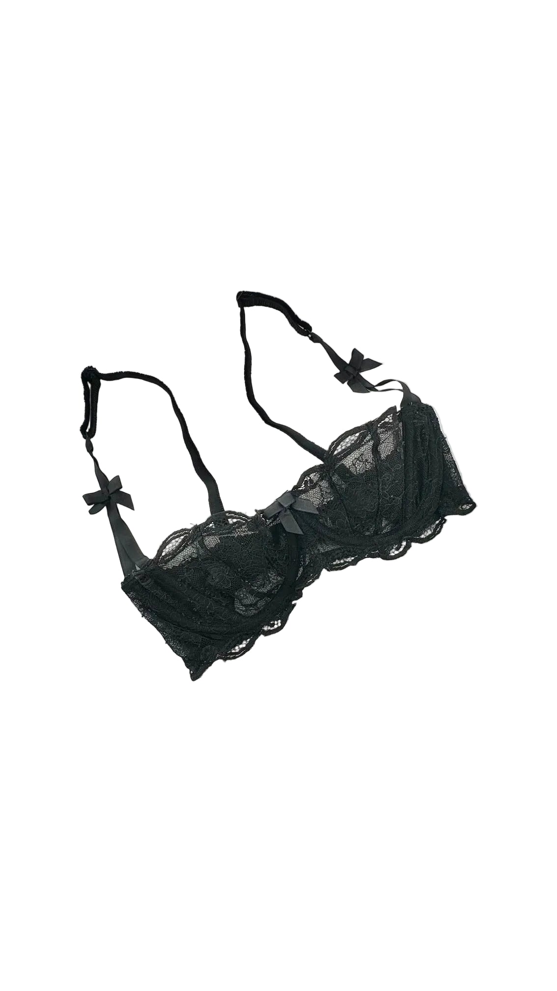 Agent Provocateur - Black Lace Bra - 32B