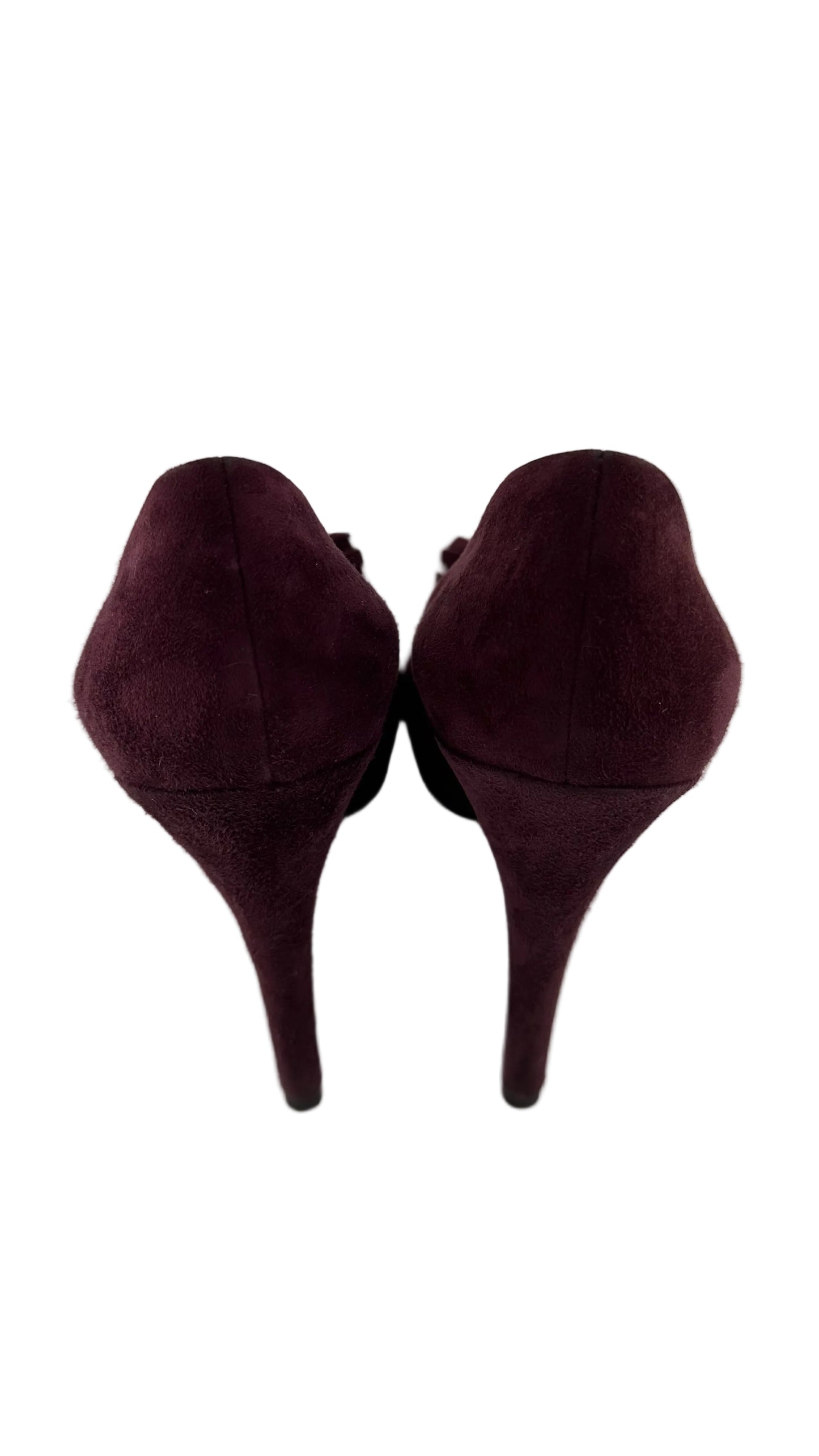 Louis Vuitton - Maroon Heels - 38