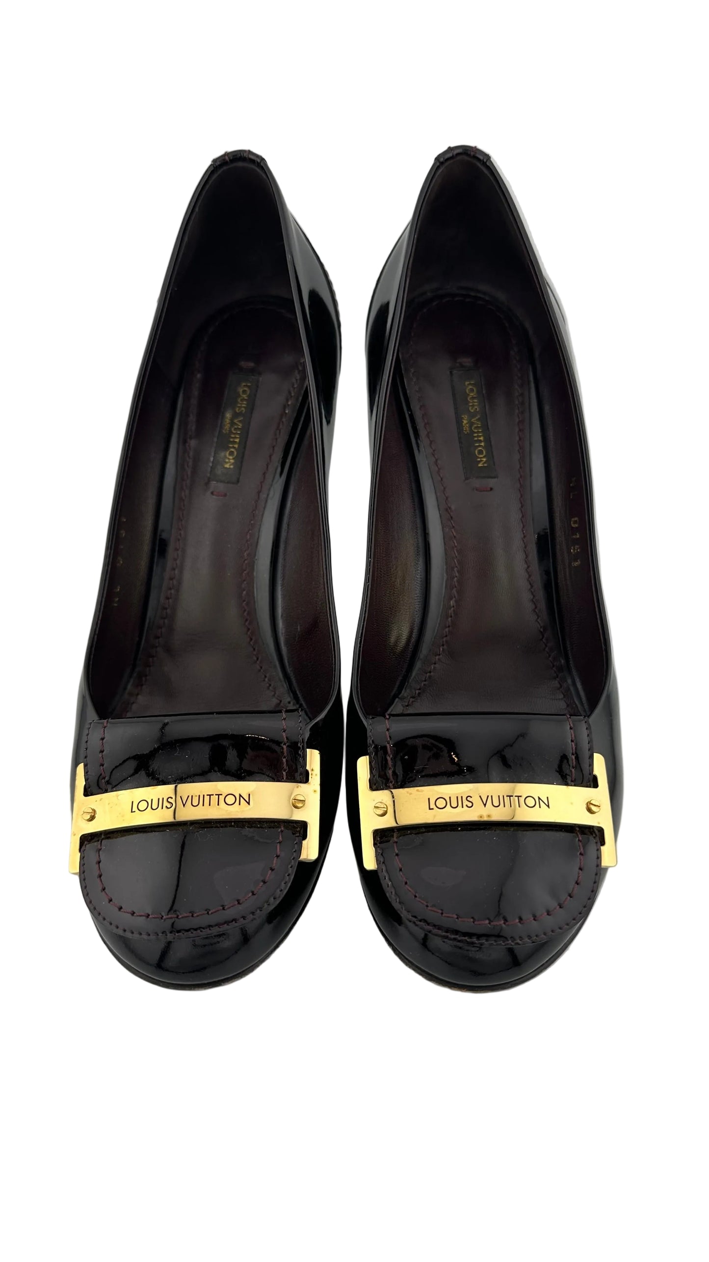 Louis Vuitton - Plum Heels - 38