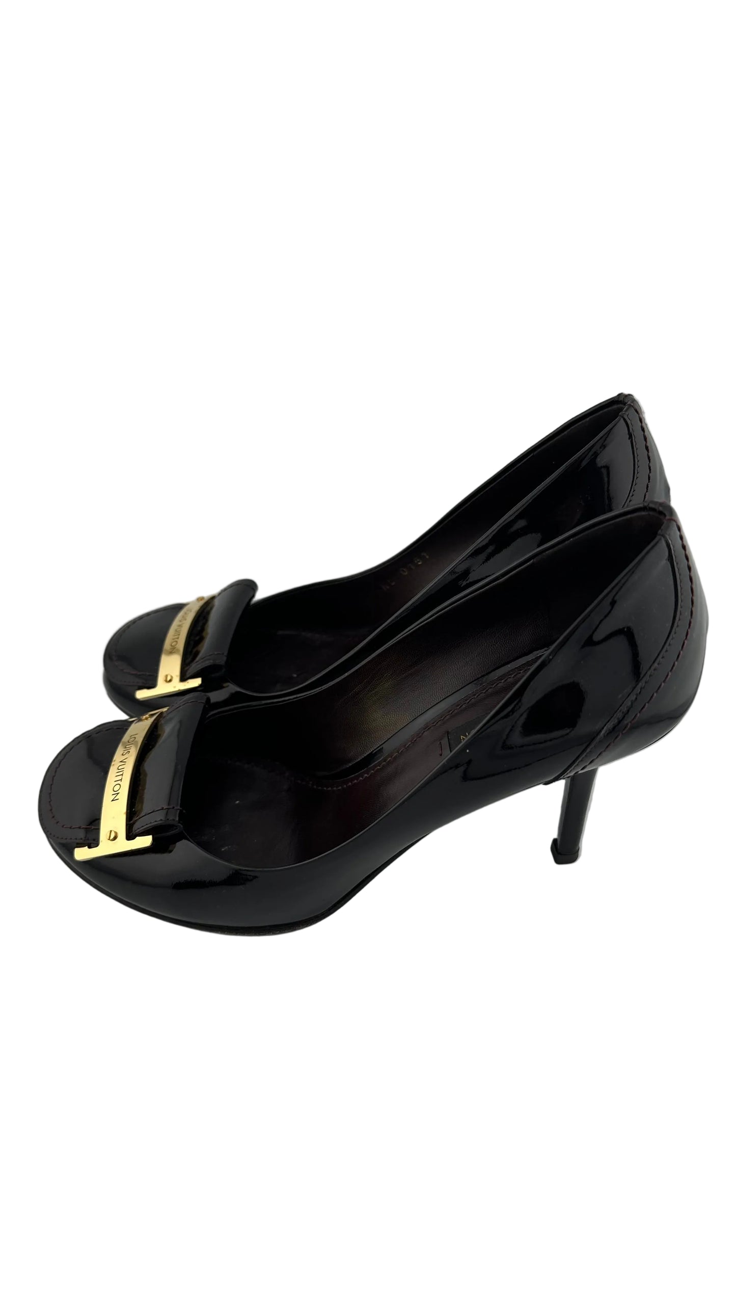 Louis Vuitton - Plum Heels - 38