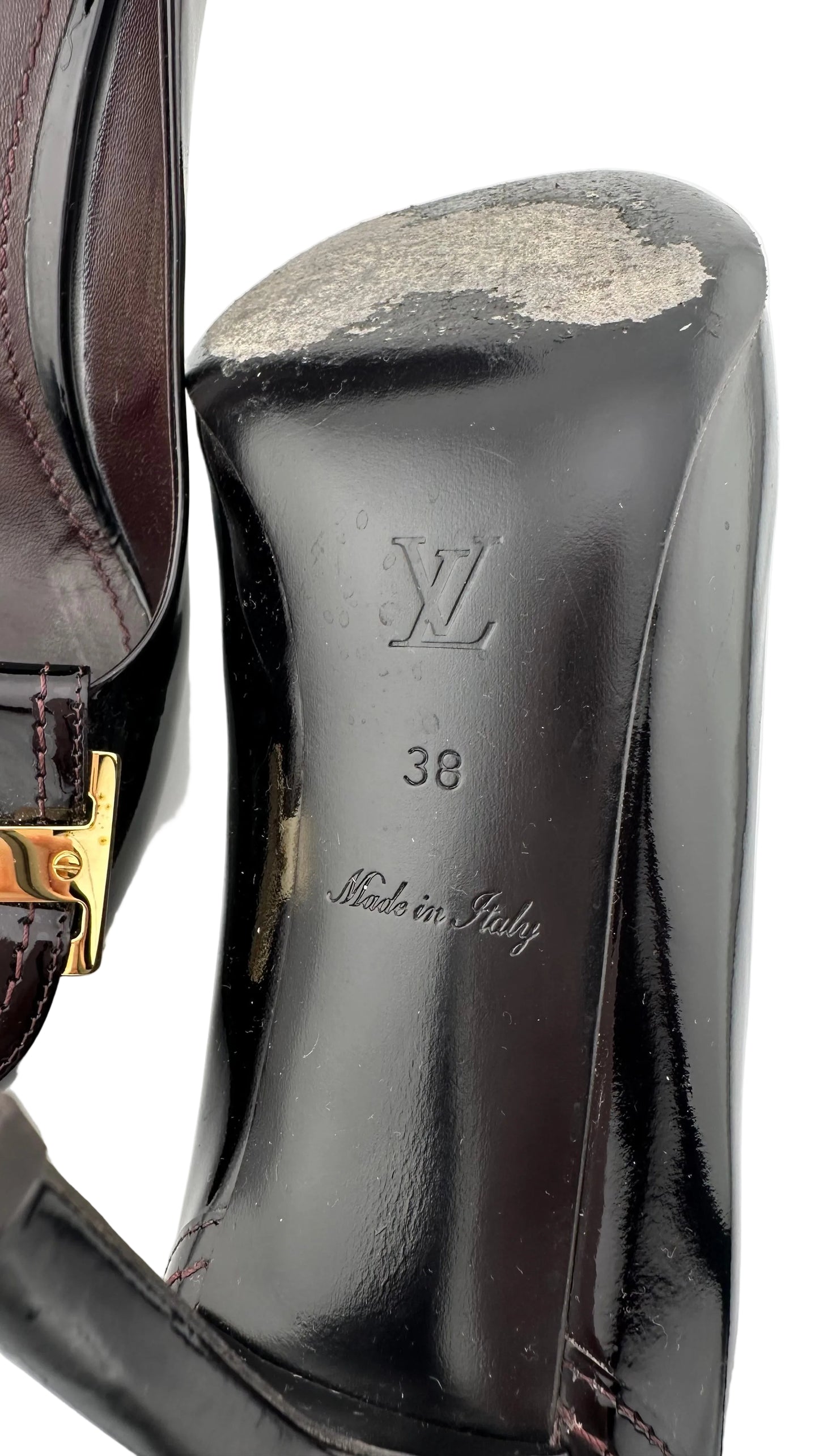 Louis Vuitton - Plum Heels - 38