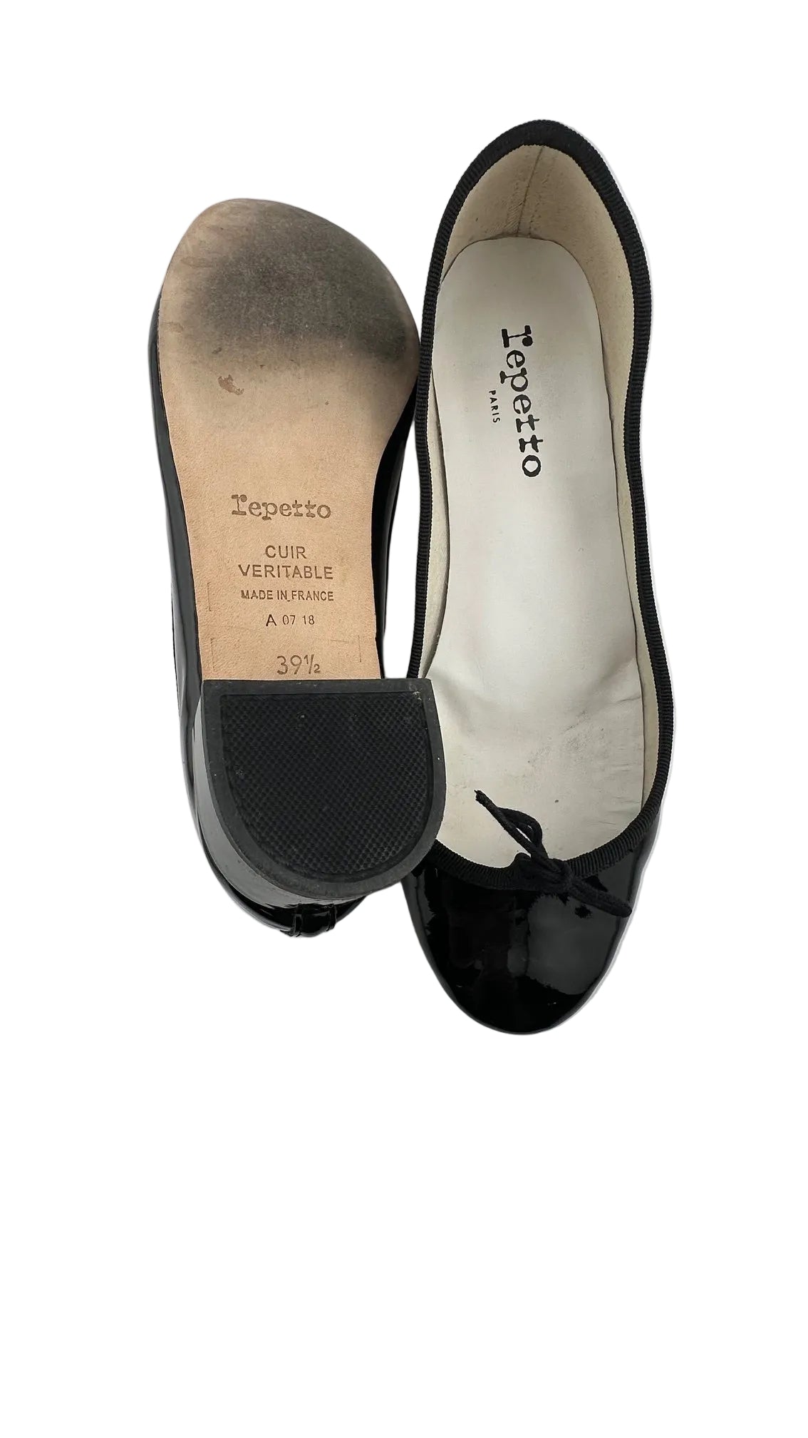 Repetto Paris - Black Patent Mary Janes - 39.5