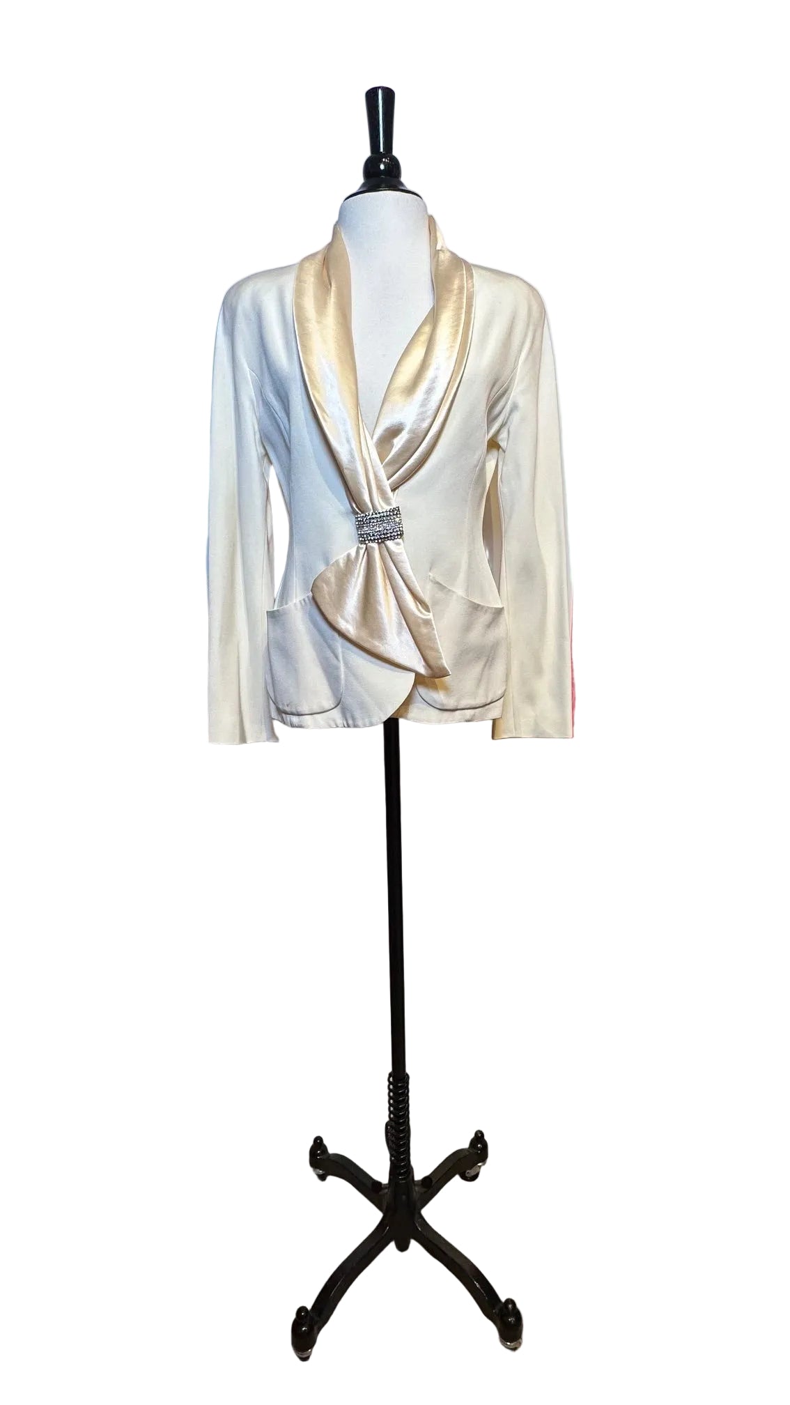ALMA COUTURE - Vintage Cream Jacket - Small