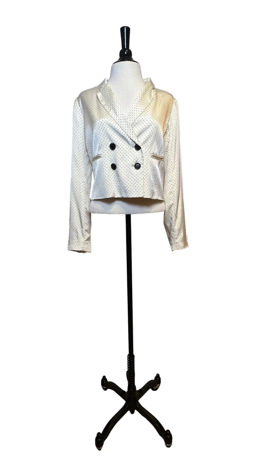 Elizabeth & James - Silk Polka Dot Jacket - 0