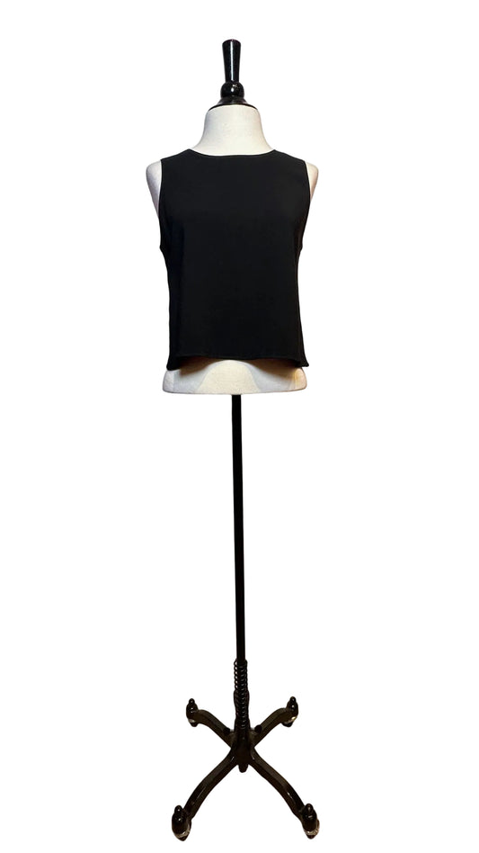 THE ROW - Black Sleeveless Top - Small