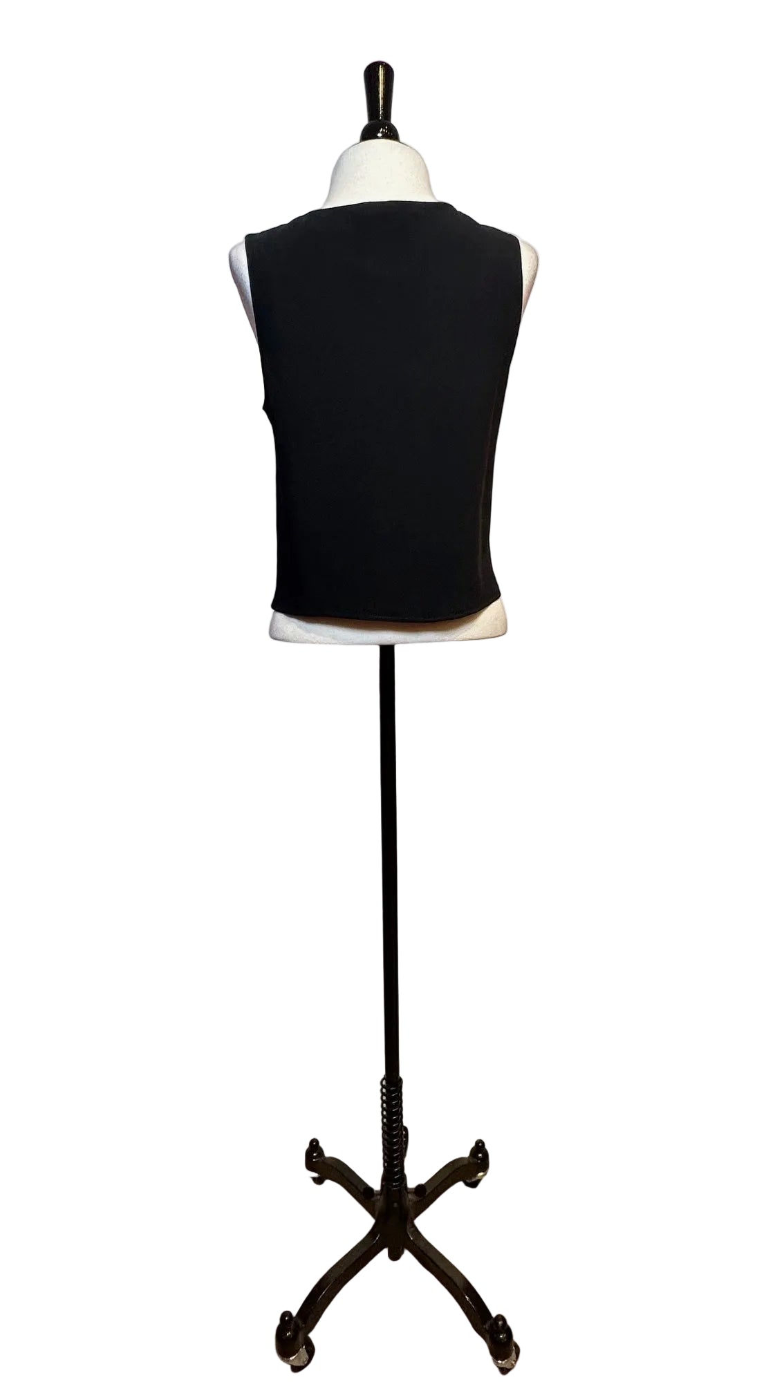 THE ROW - Black Sleeveless Top - Small