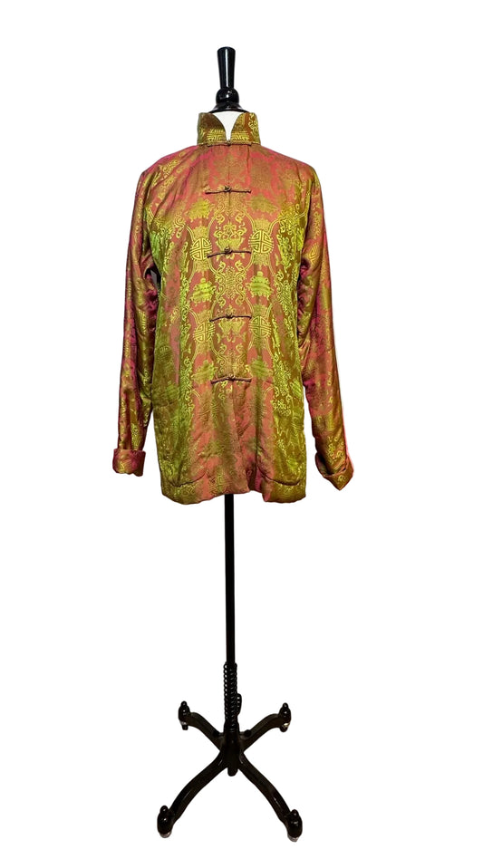 Shanghai Tang Silk Quilted Jacket - Small